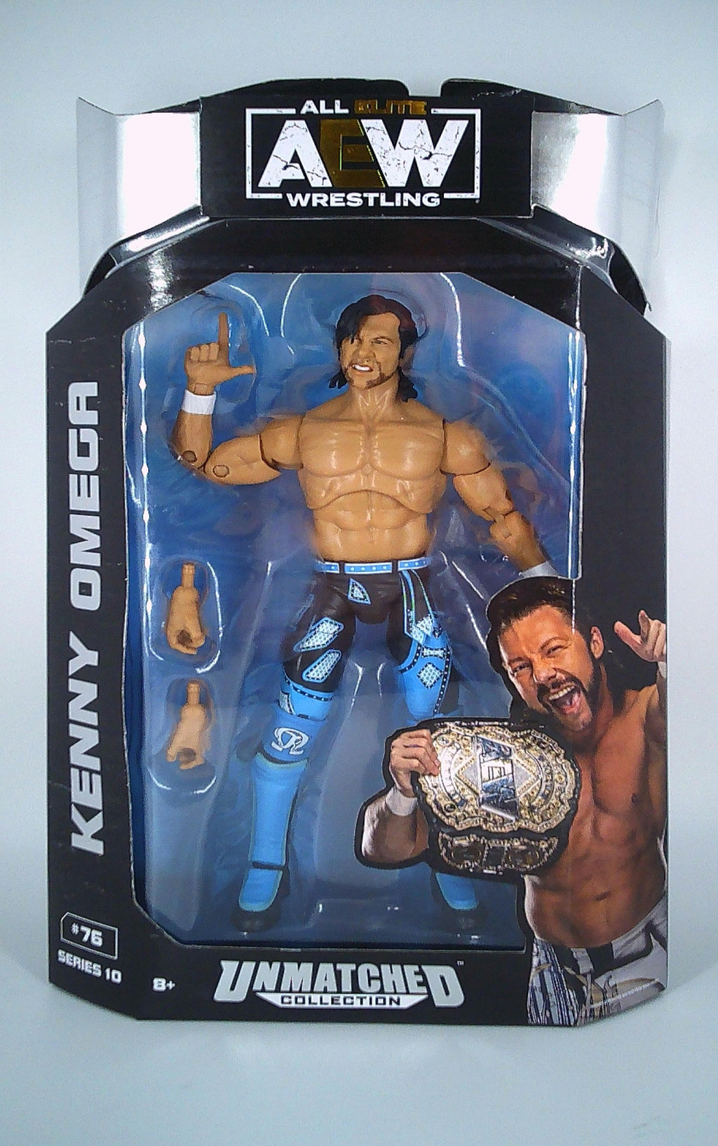 Kenny Omega AEW series 10 7" figure Jazwares