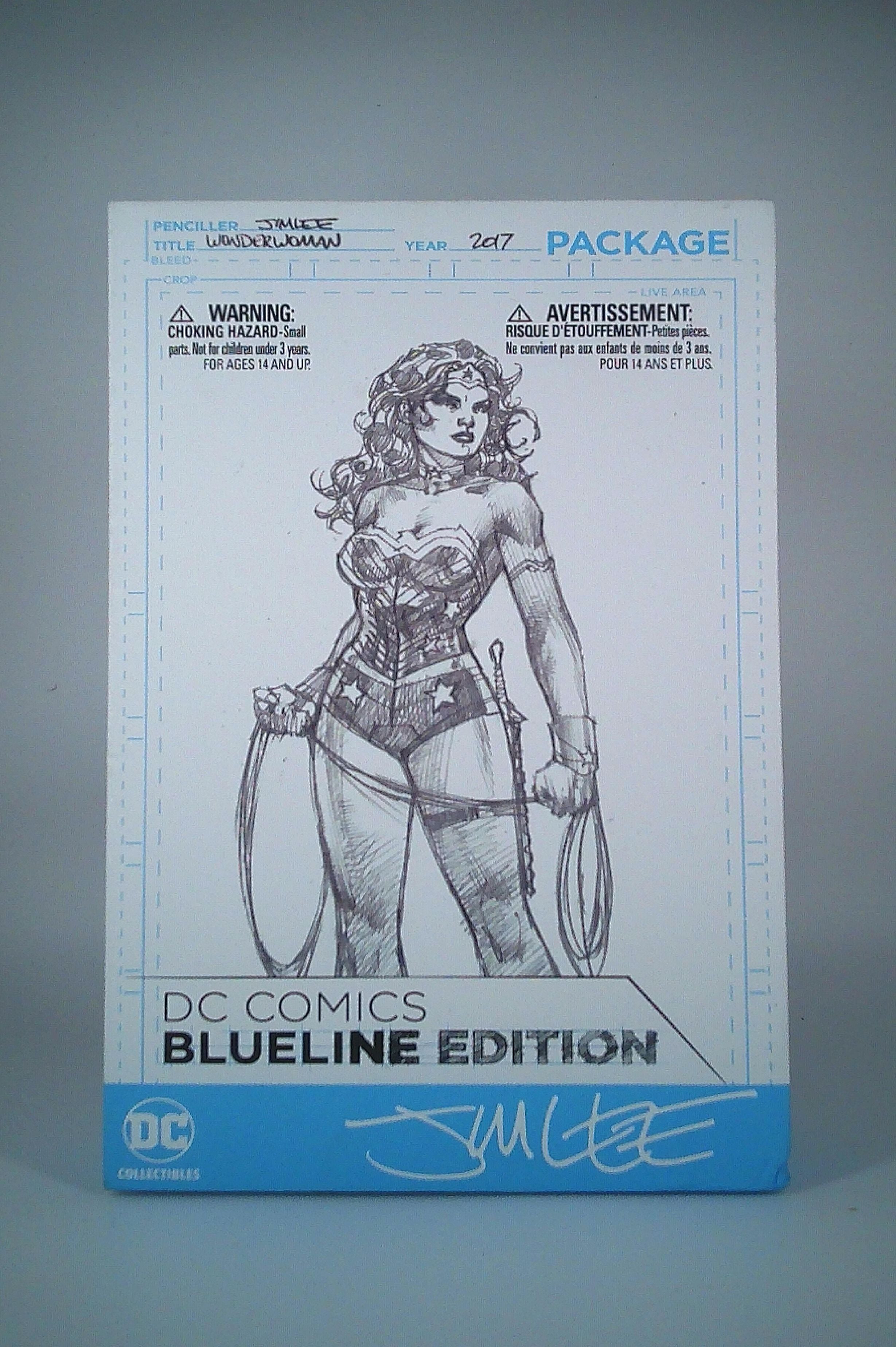 Wonder Woman "Blue Line" DC Collectables Jim Lee Variant