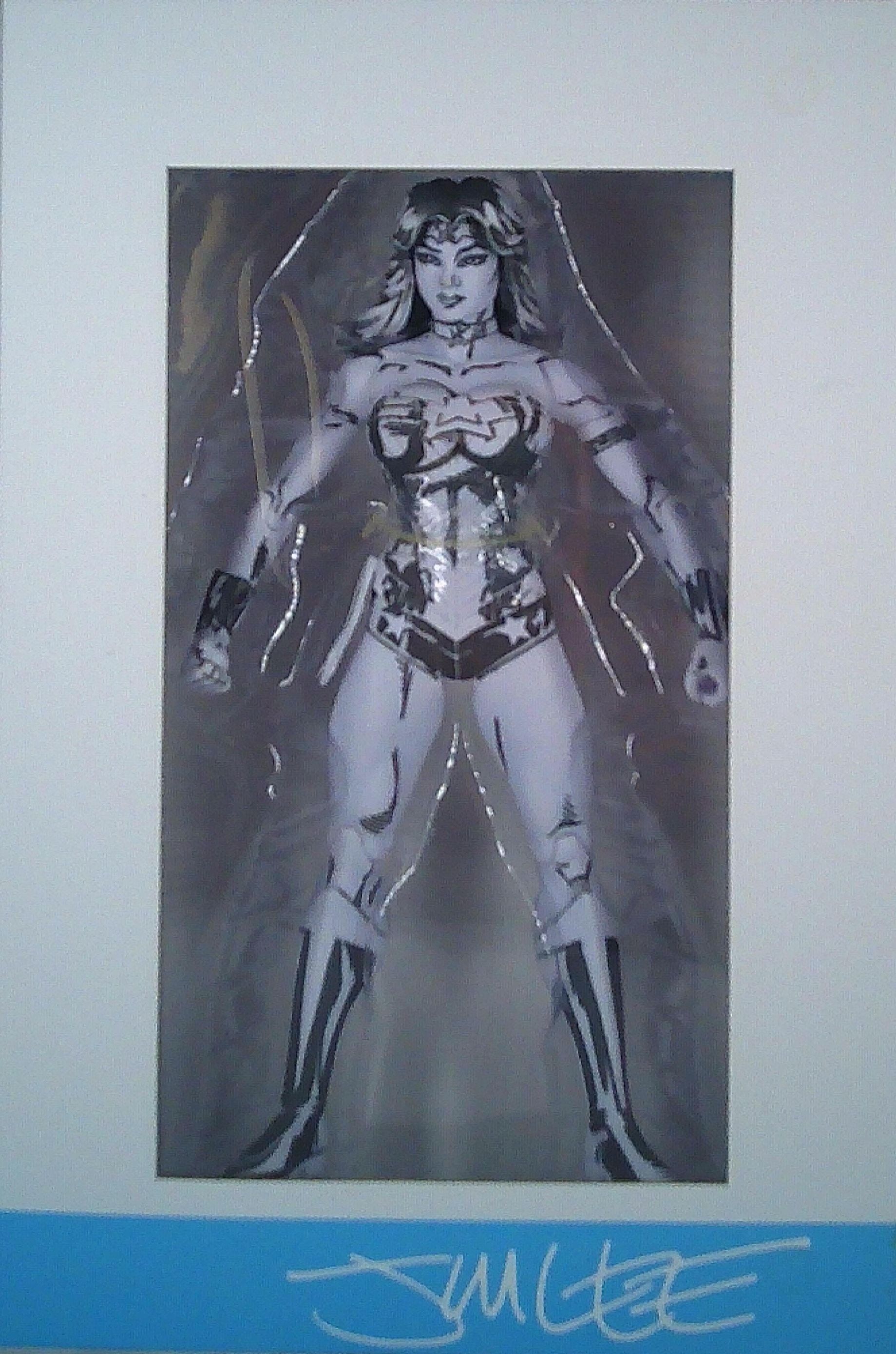 Wonder Woman "Blue Line" DC Collectables Jim Lee Variant