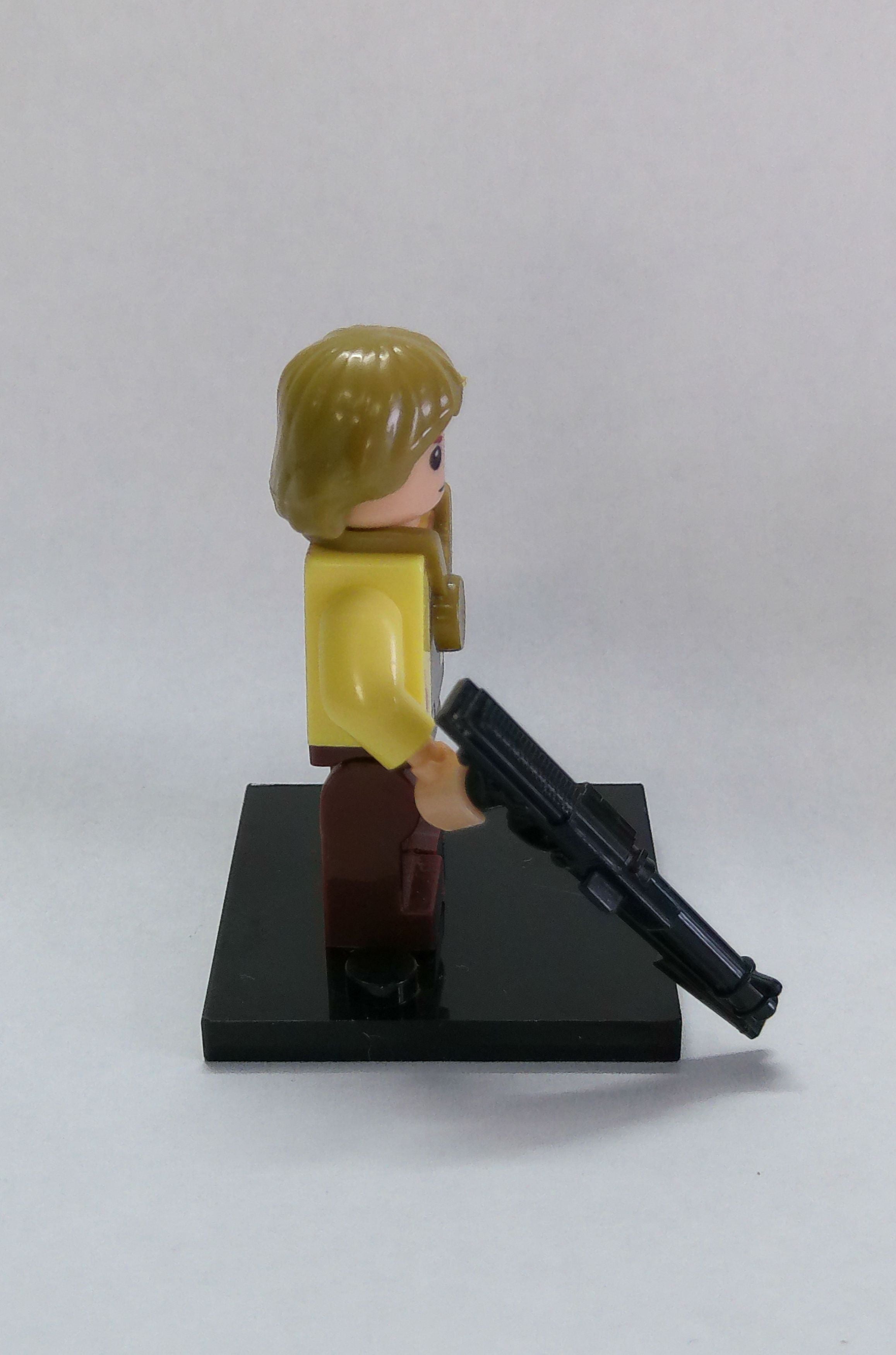 Custom Luke Skywalker "Award ceremony" 2" mini figure (brick building)