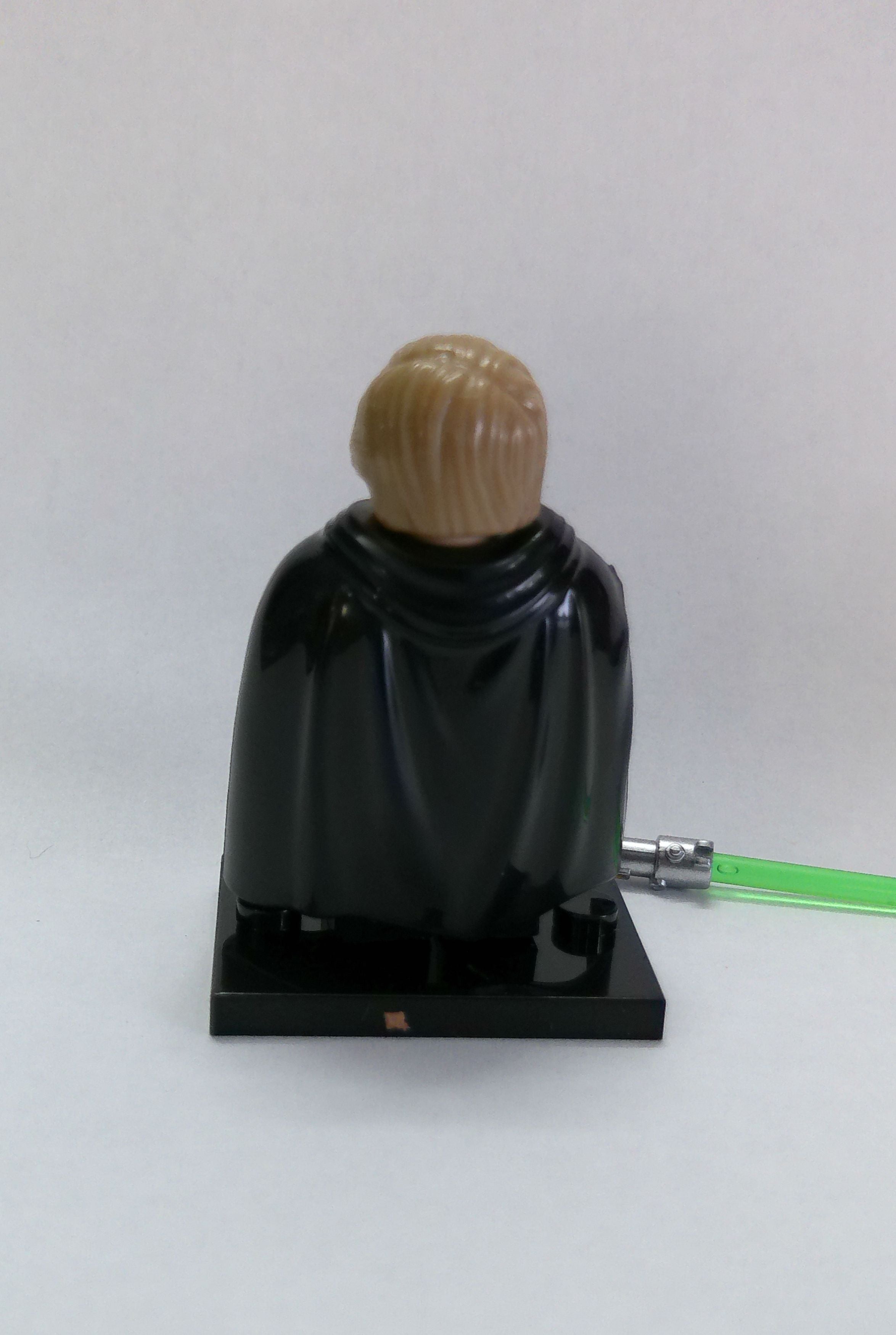 Custom Luke Skywalker "Return of the Jedi" 2" figure (brick building)