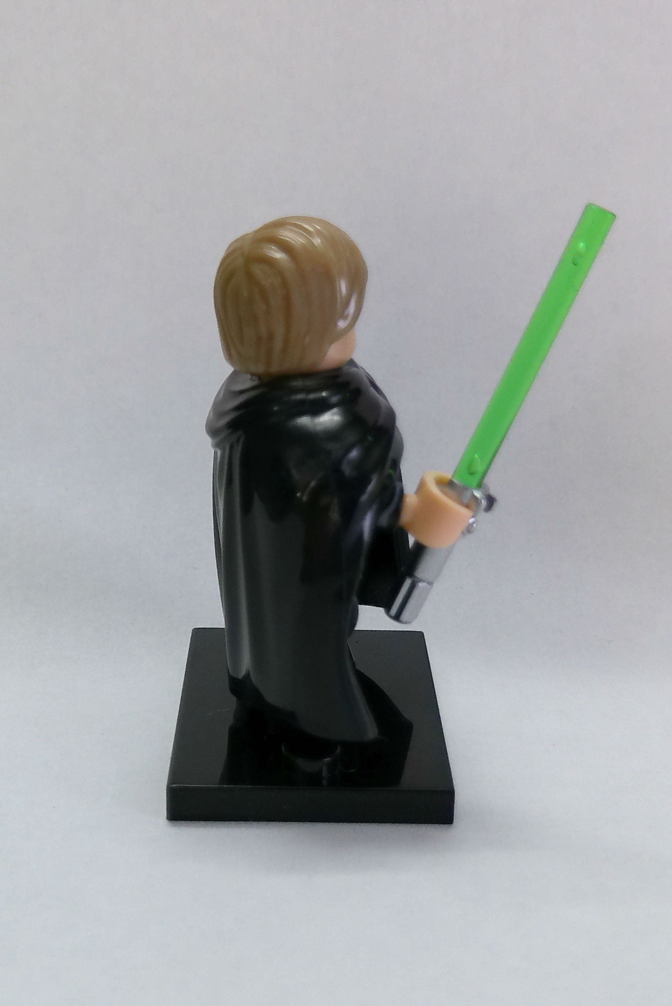 Custom Luke Skywalker "Return of the Jedi" 2" figure (brick building)