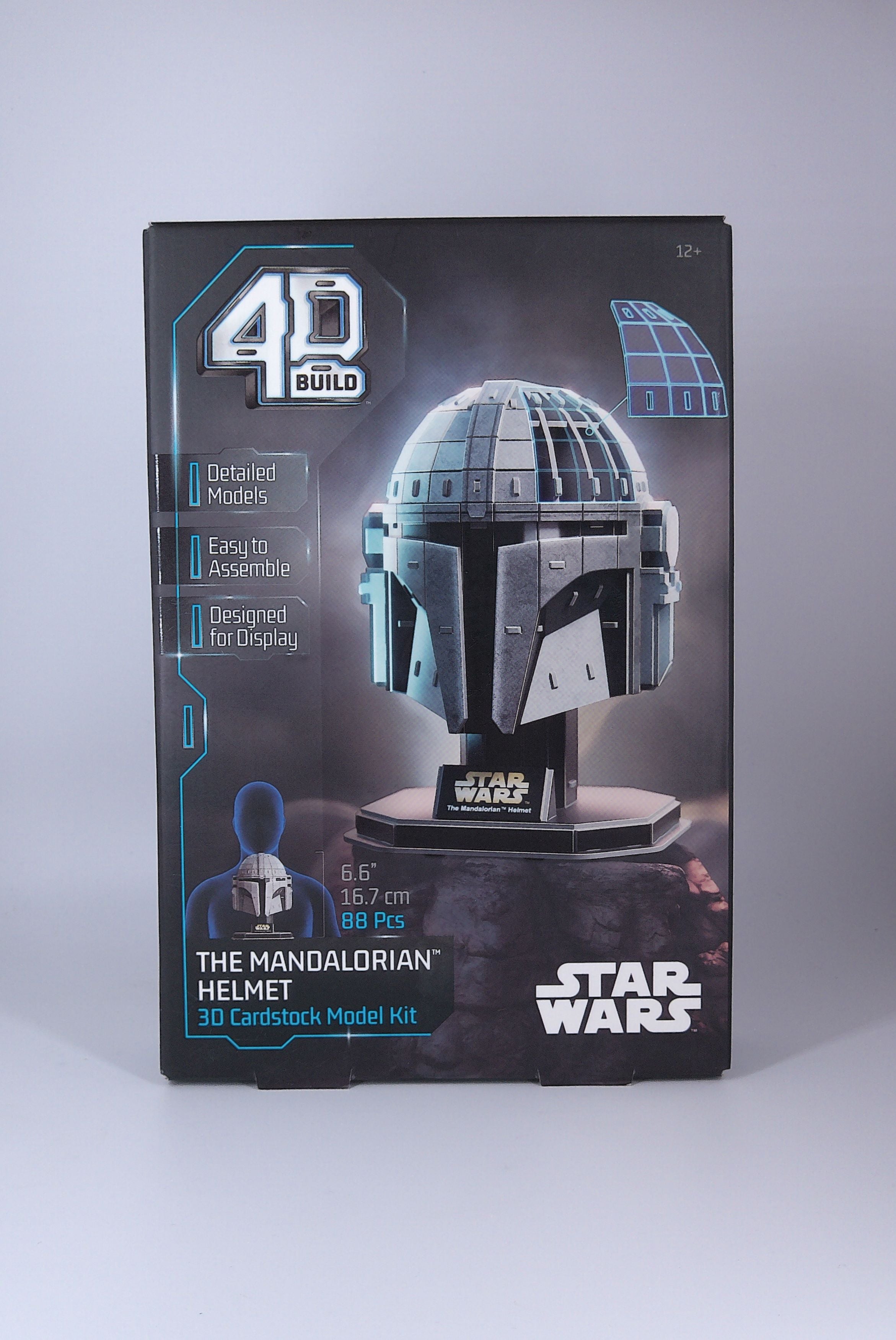 The Mandalorian Helmet 88 piece 3D model kit 2024