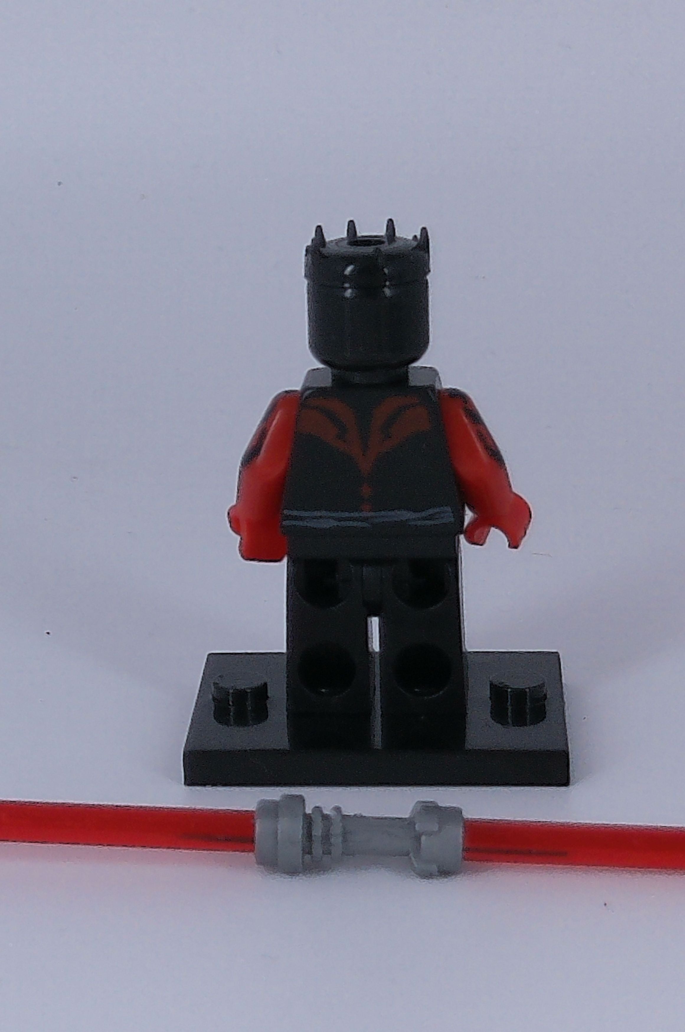Custom Darth Maul 2" Mini figure (Brick building) Star Wars