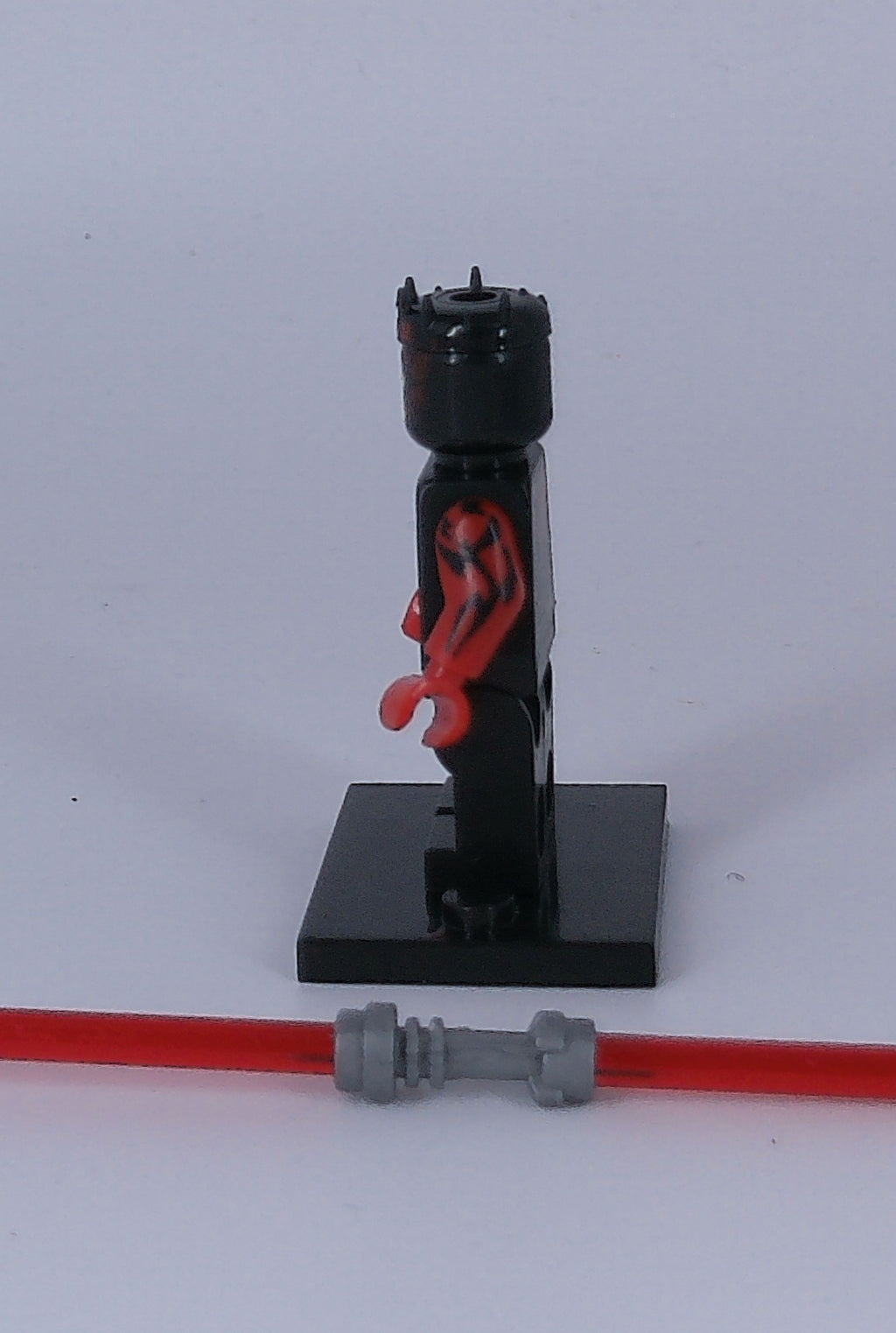 Custom Darth Maul 2" Mini figure (Brick building) Star Wars