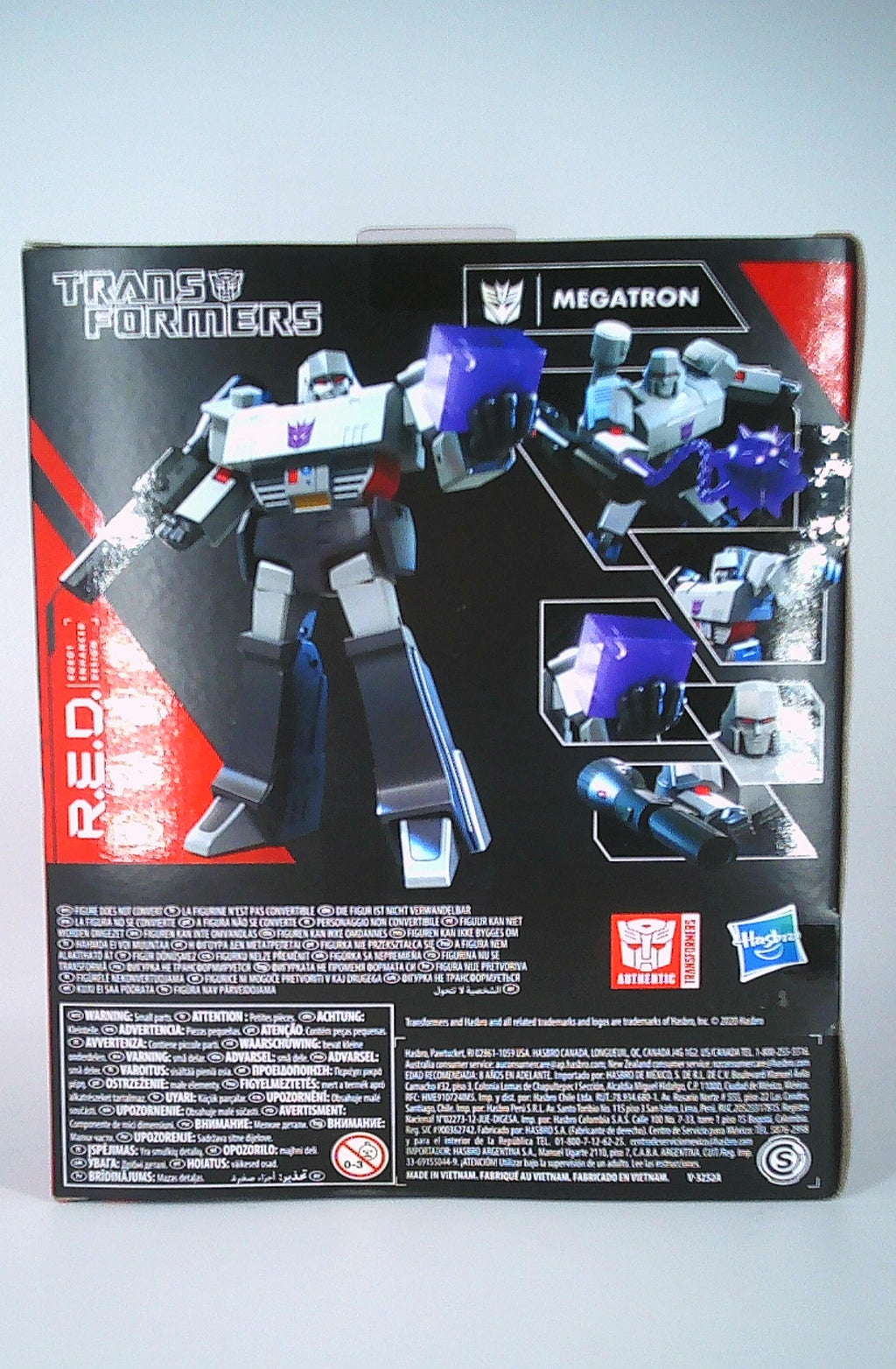 Megatron "R.E.D." 6" figure Transformers Hasbro