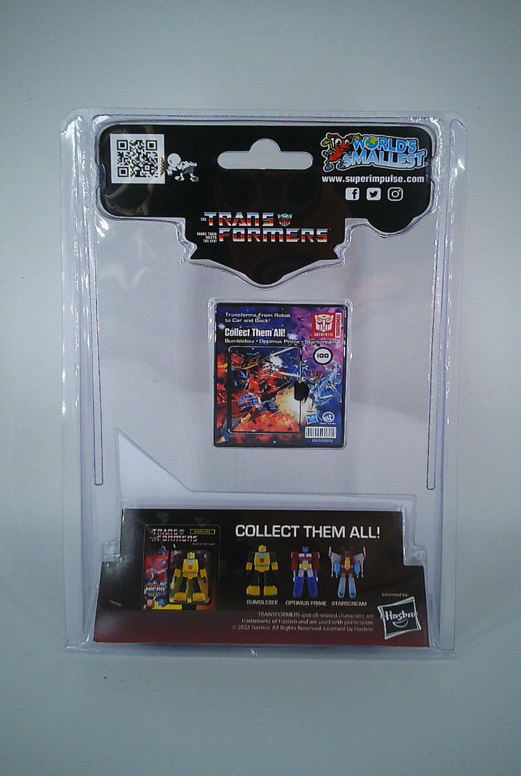 Bumblebee Micro figures "Worlds Smallest"Hasbro