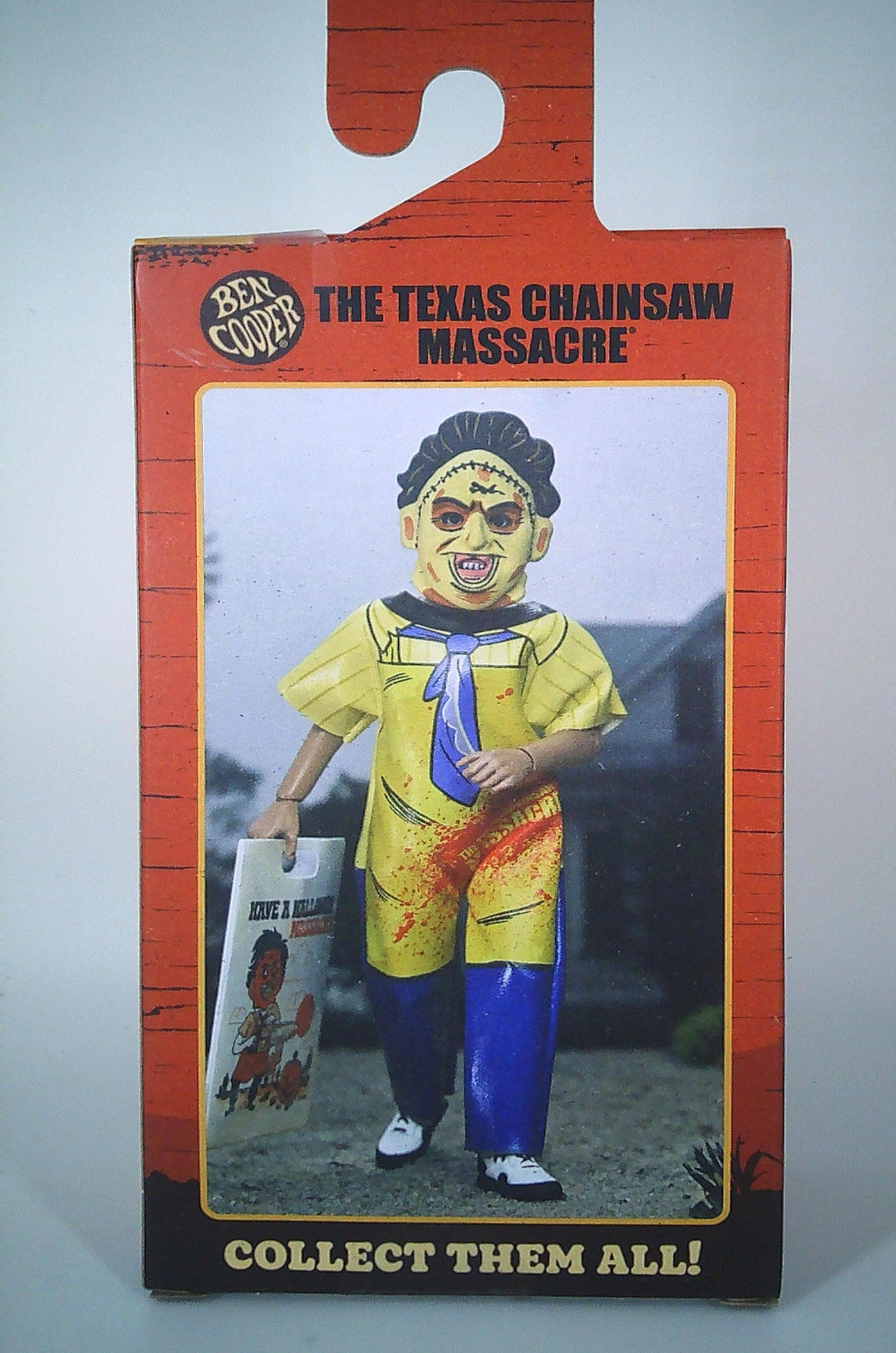 Neca Leatherface "Ben cooper" Figure costume and mask