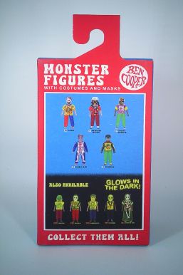 Neca Wolfman "Ben Cooper" figure costume and mask