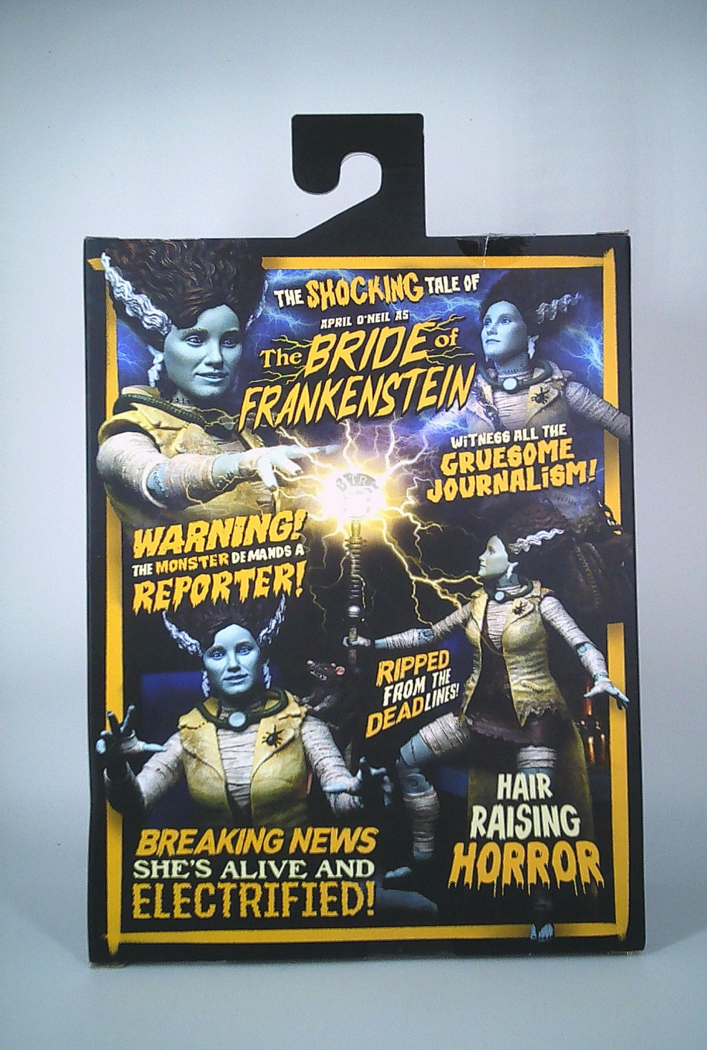 April O'neil "Bride of Frankenstein" Ultimate 7" figure NECA