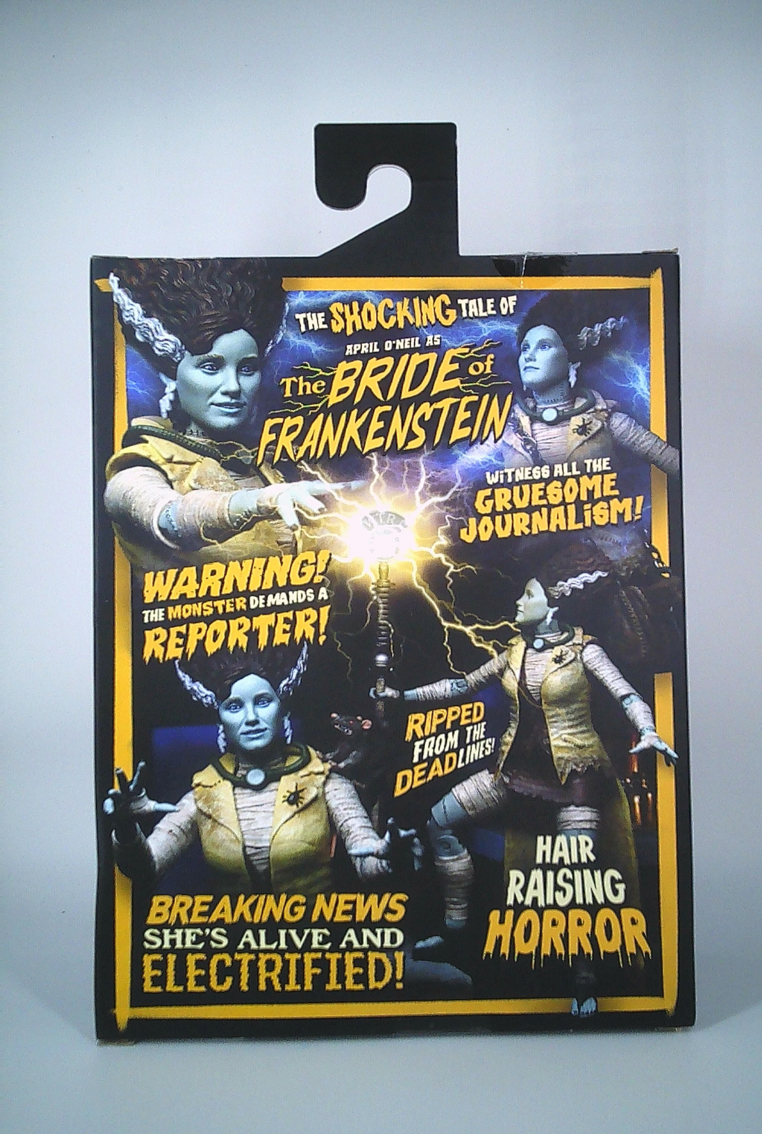 April O'neil "Bride of Frankenstein" Ultimate 7" figure NECA