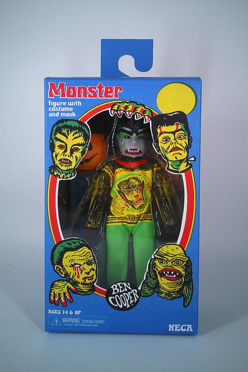 Neca Wolfman "Ben Cooper" figure costume and mask