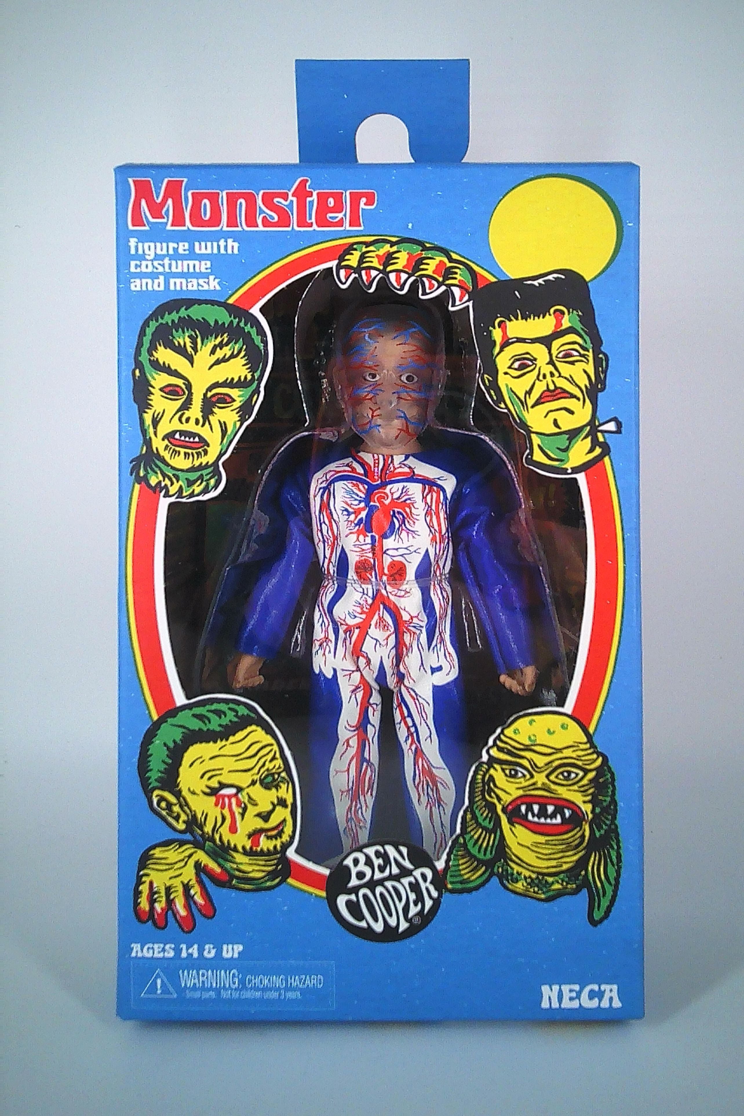 Neca Invisible man "Ben Cooper"  figure costume and mask