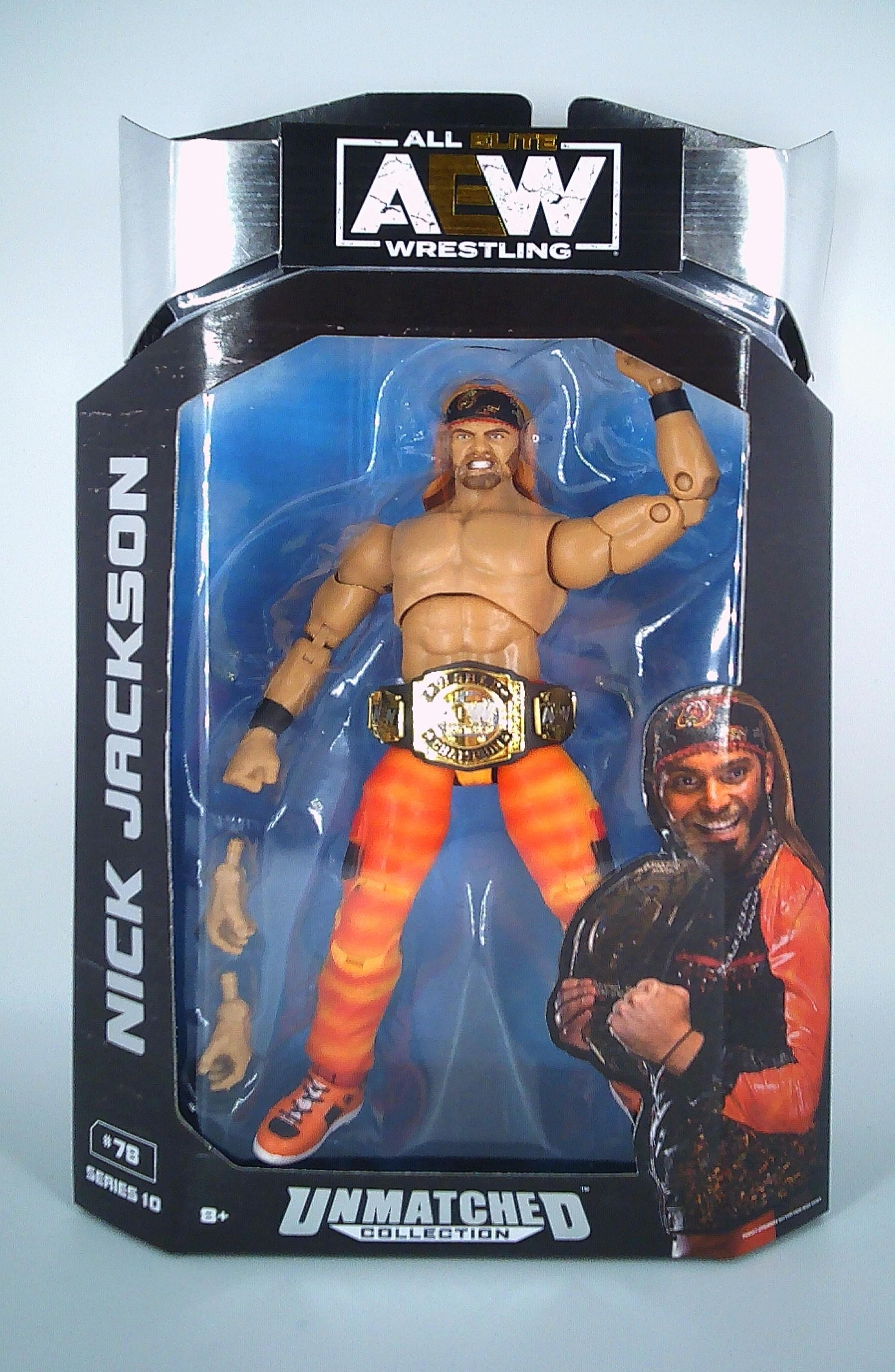 Nick Jackson AEW series 10 7" figure Jazwares 2024
