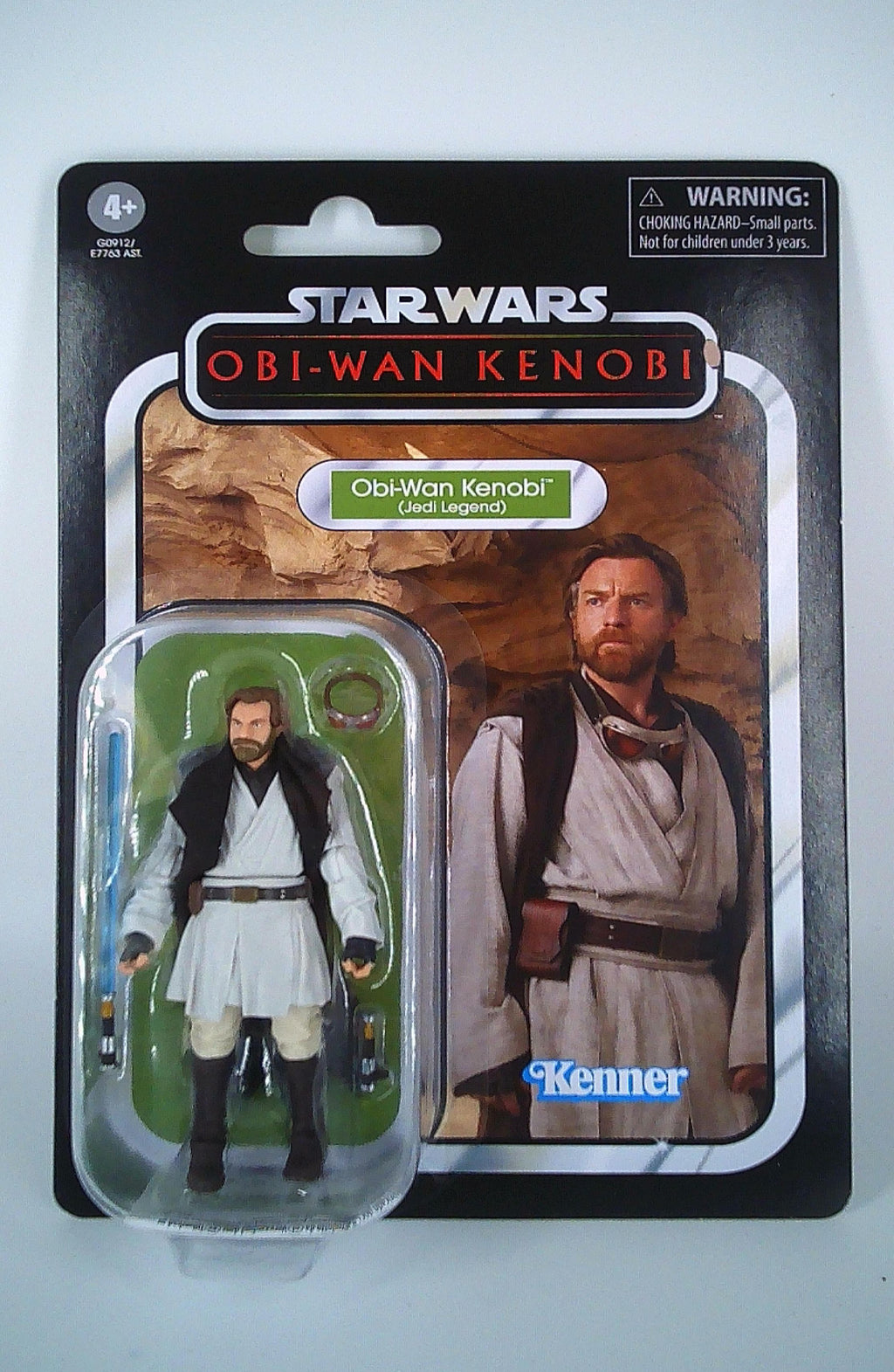 Star Wars 3.75 carded collection- Obi-Wan Kenobi (Jedi Legend)
