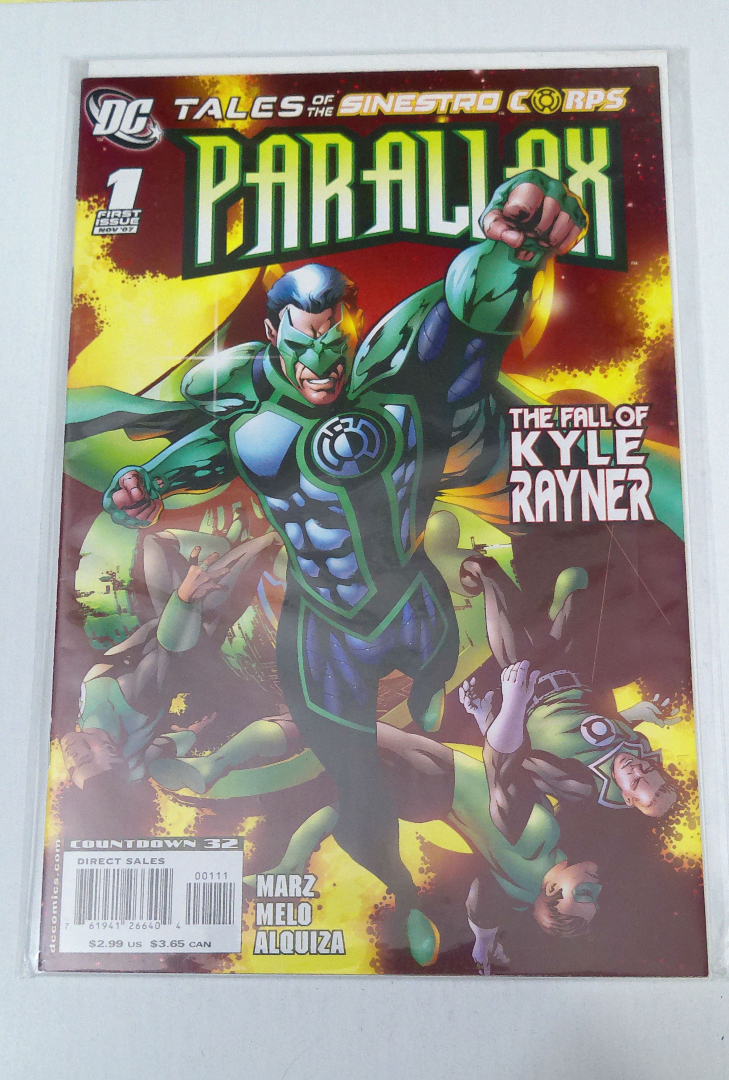 Parallax Issue #1 "Tales of the Sinestro corp"