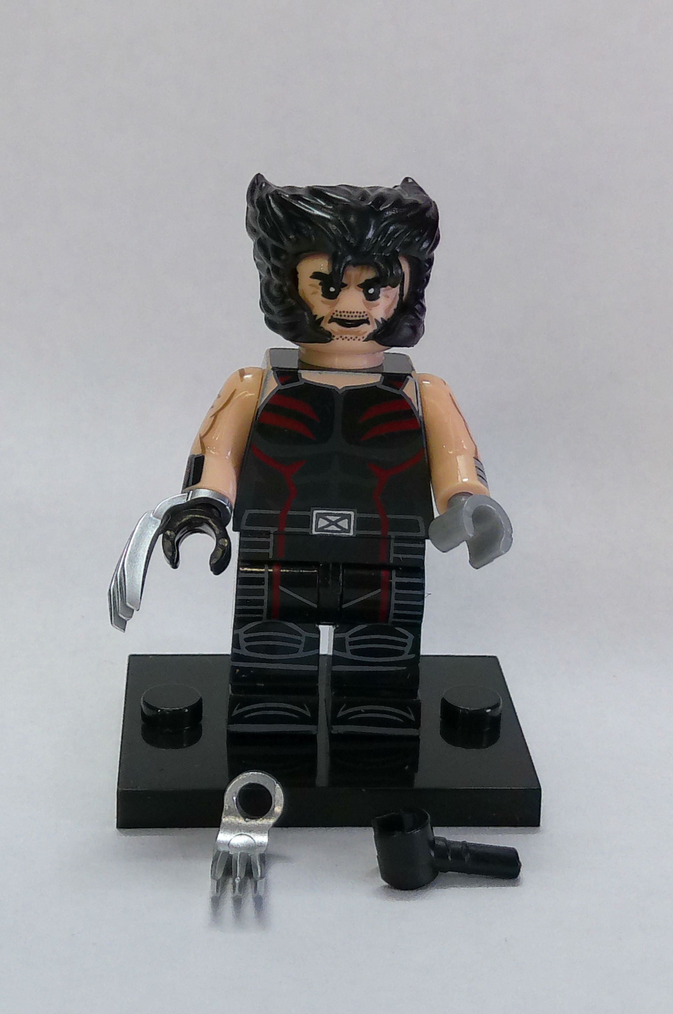 Custom Wolverine "Patch" 2" Mini figure (brick buillding)