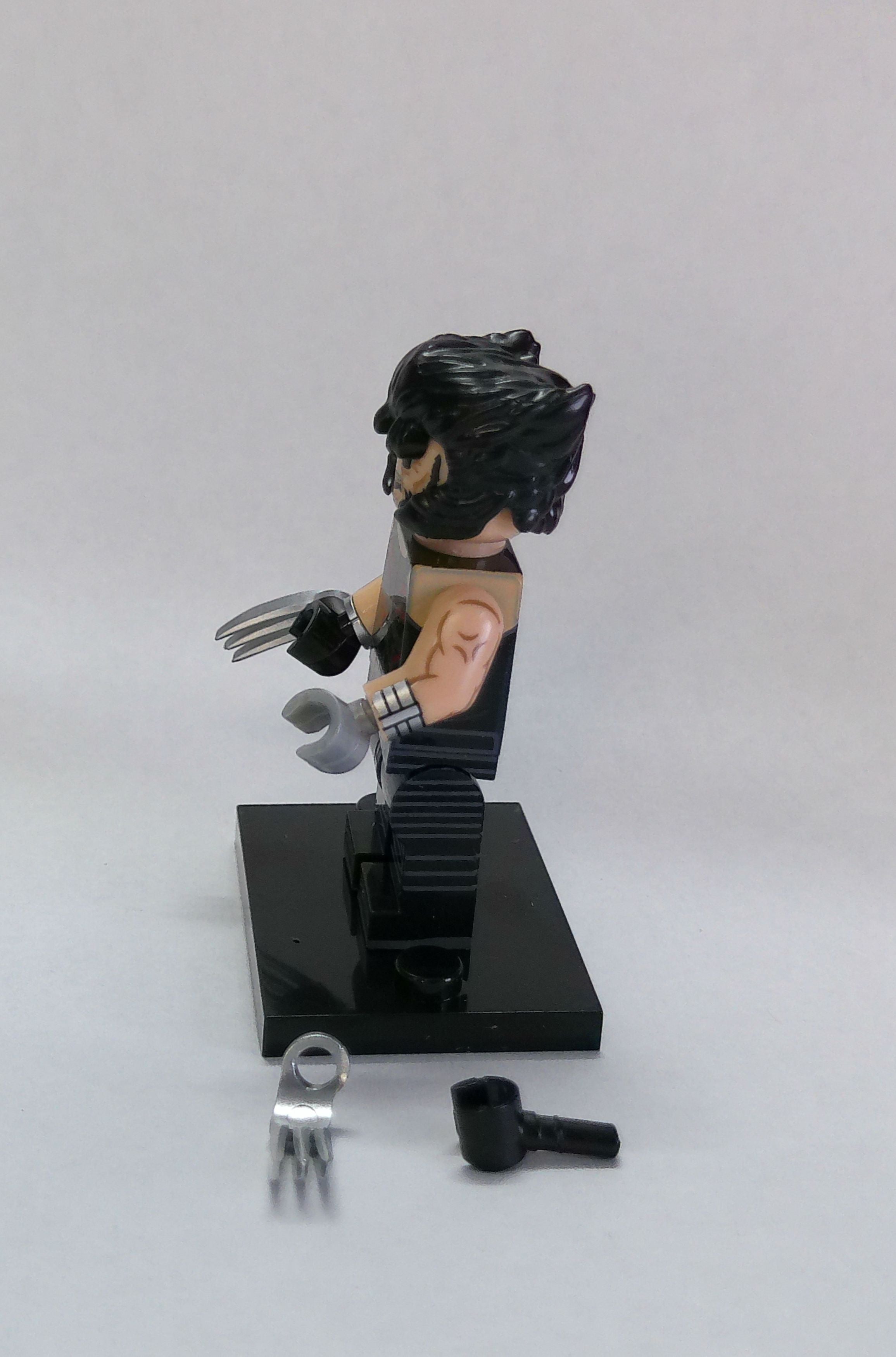 Custom Wolverine "Patch" 2" Mini figure (brick buillding)