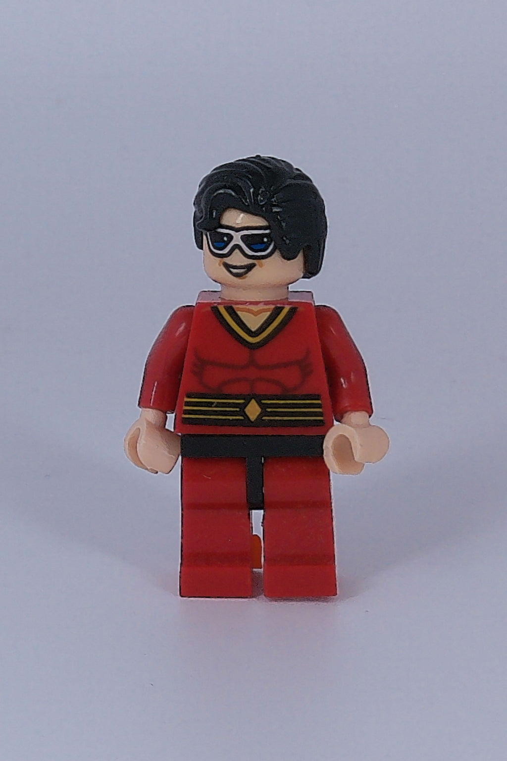 Custom Plastic man "Short legs" 2 inch Mini figure (Brick building) DC Comics