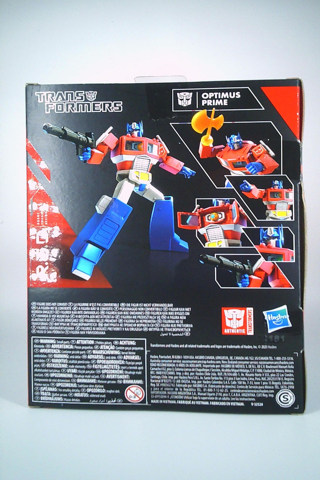 Optimus Prime "R.E.D." Transformers 6" figure Hasbro