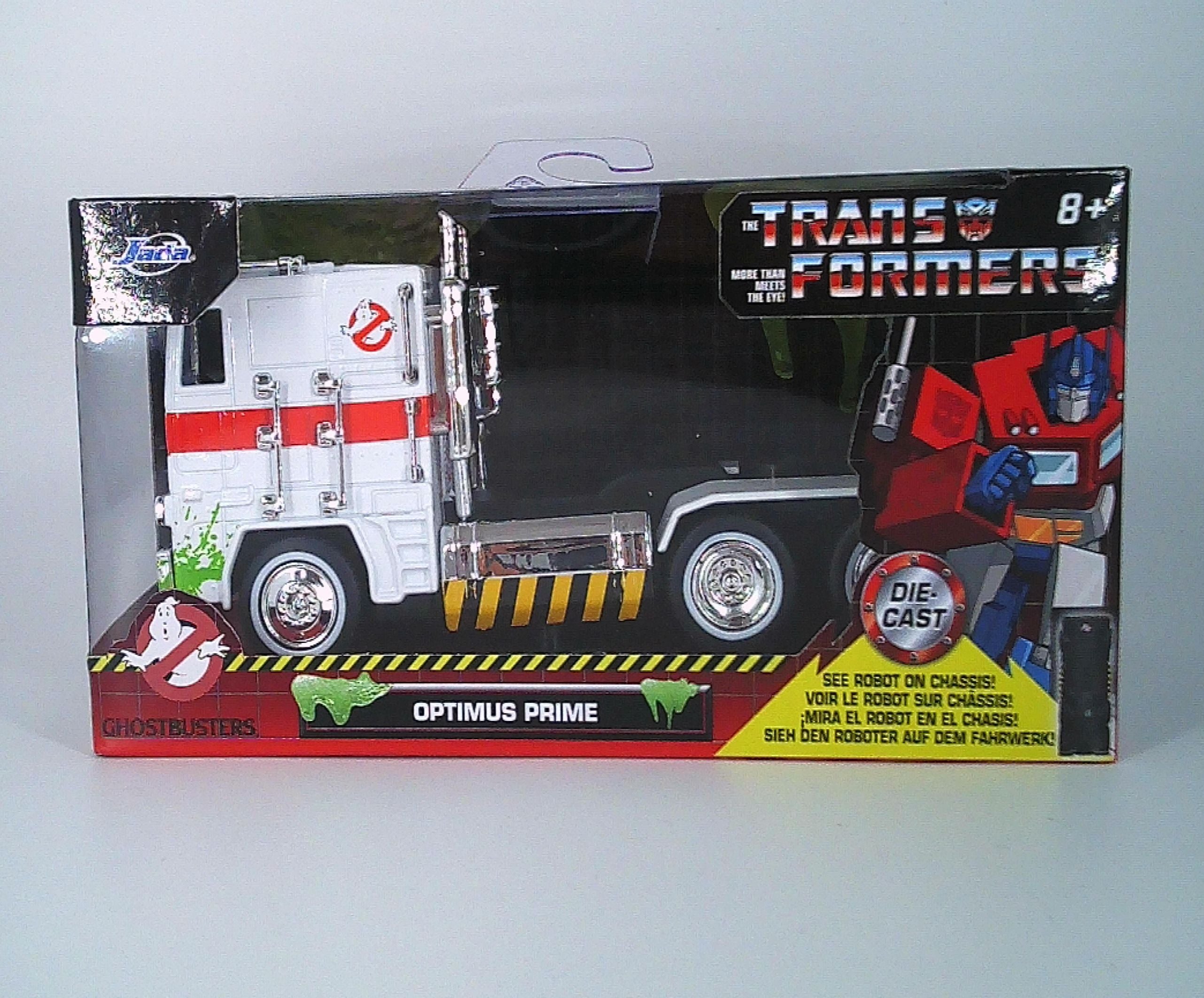 Optimus Prime Transformers Ghost Busters die-cast