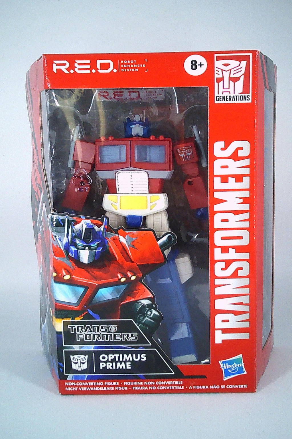 Optimus Prime "R.E.D." Transformers 6" figure Hasbro
