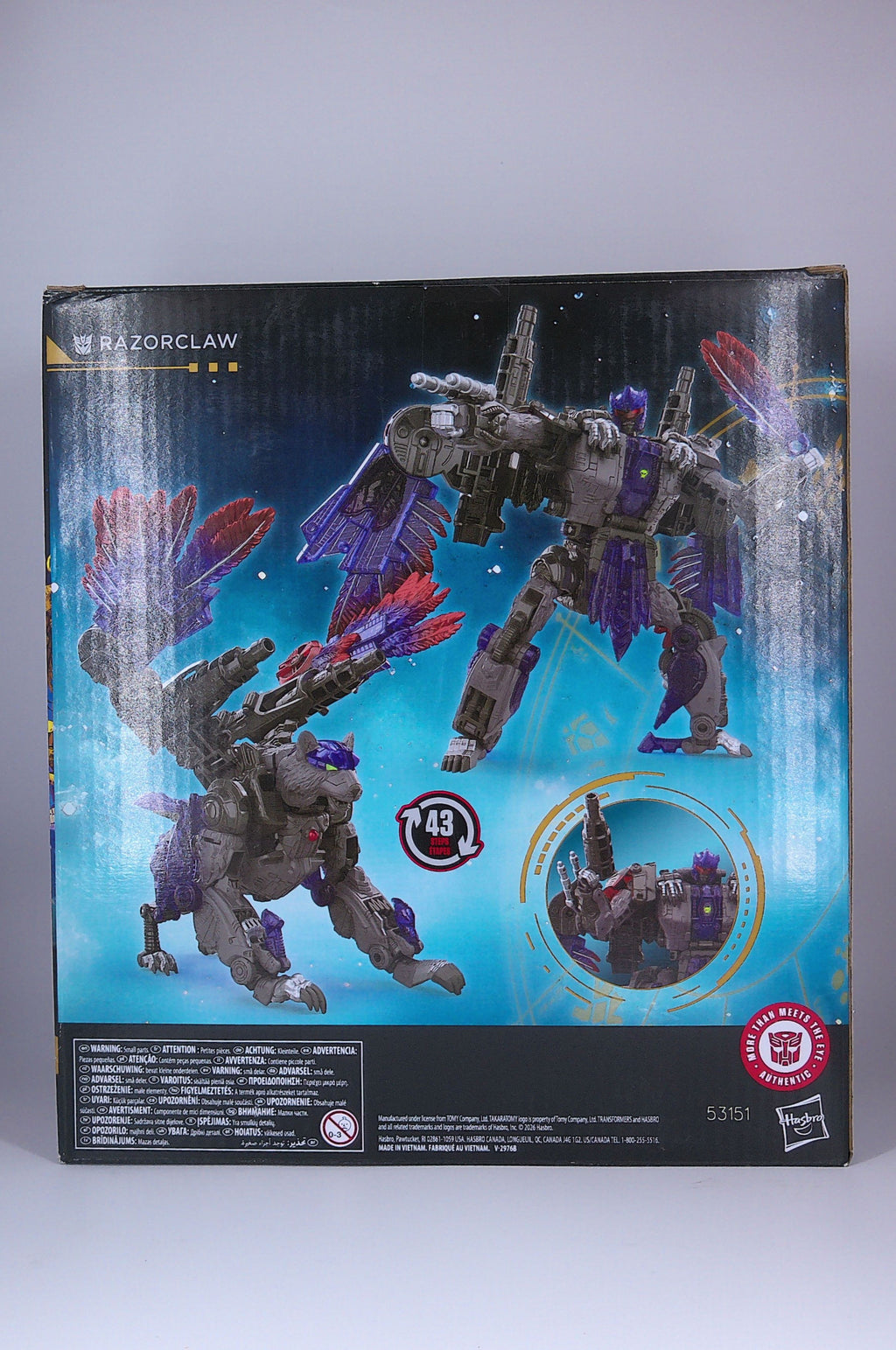 Razorclaw "Age of the Primes" Transformer Hasbro 2026