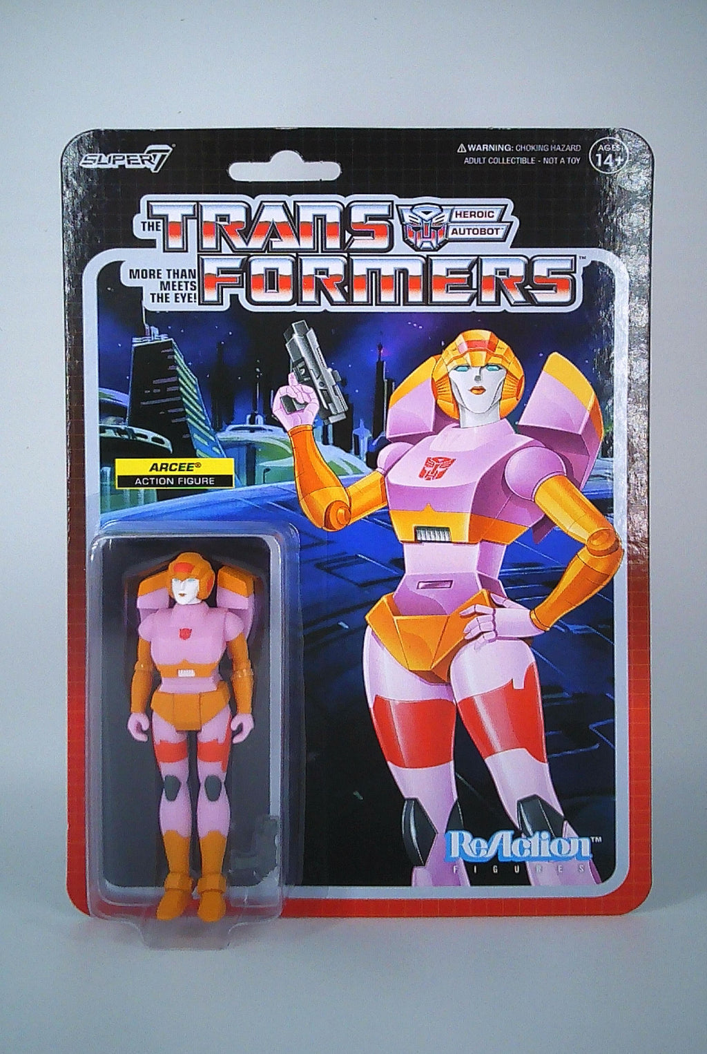 Arcee "Transformers 40th" Super7 4" figure