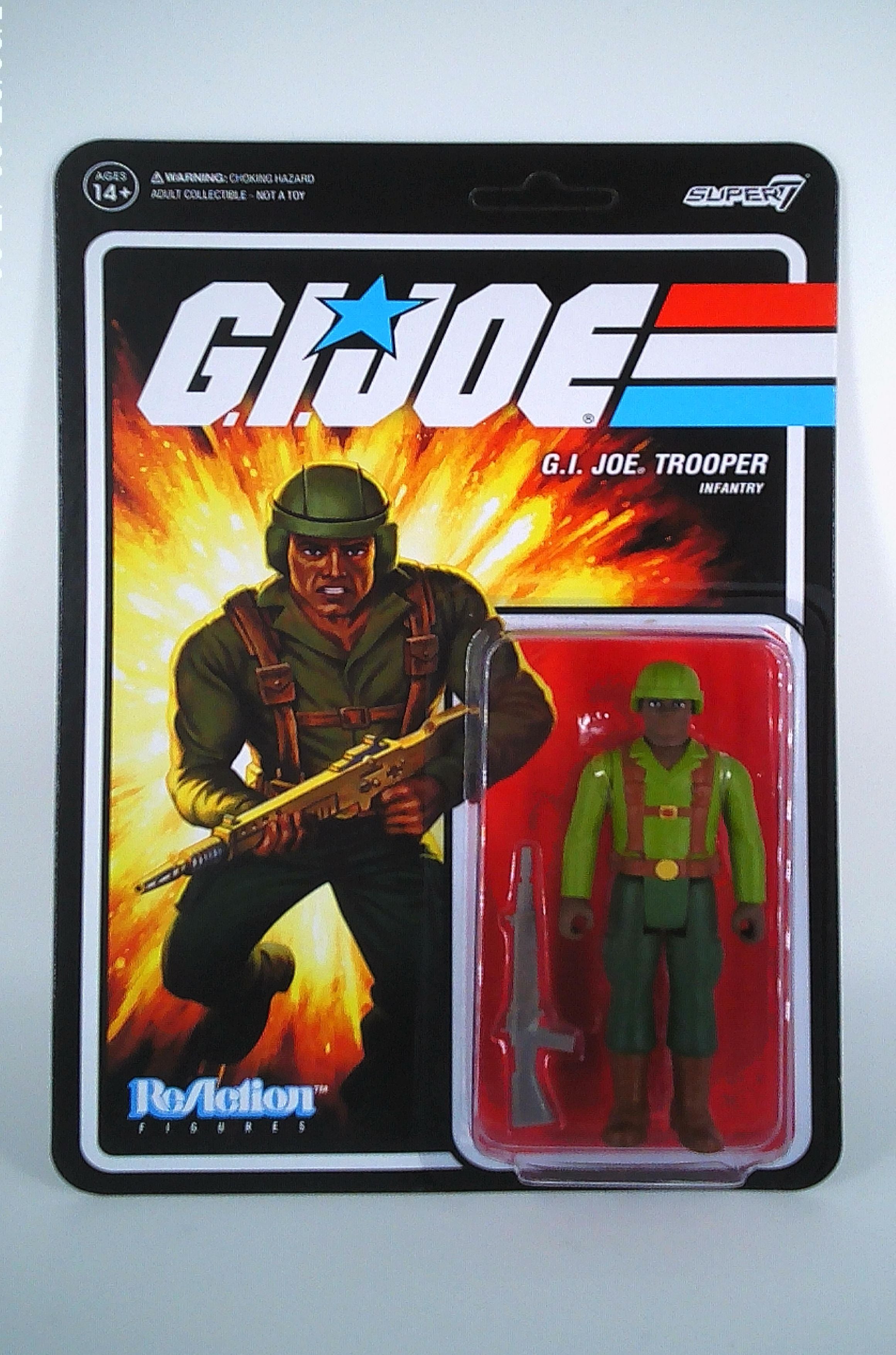 Trooper 3.75" G.I Joe (version 2) ReAction figure Super7