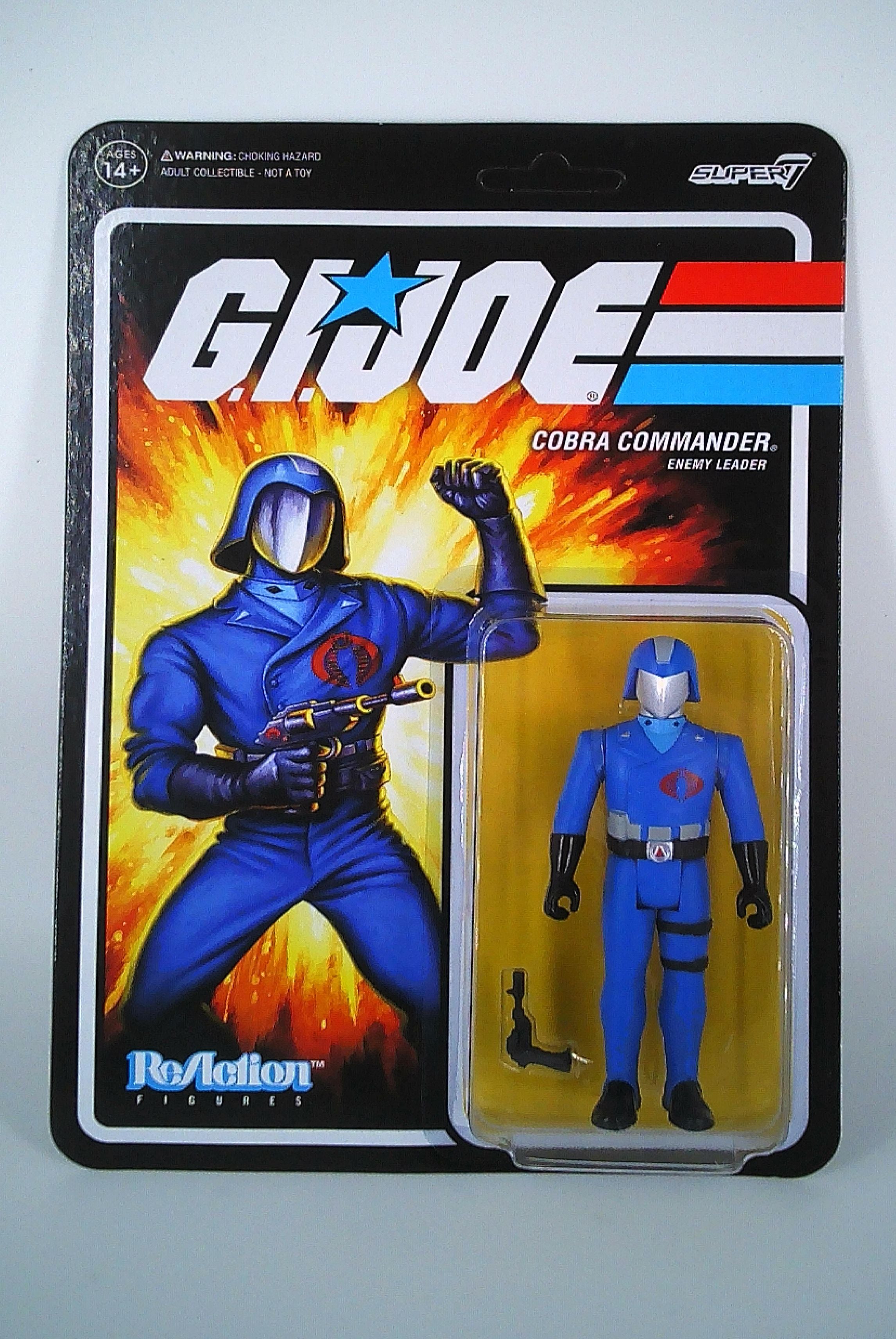 Cobra Commander G.I.Joe "Cobra" 3.75" ReAction figure Super7