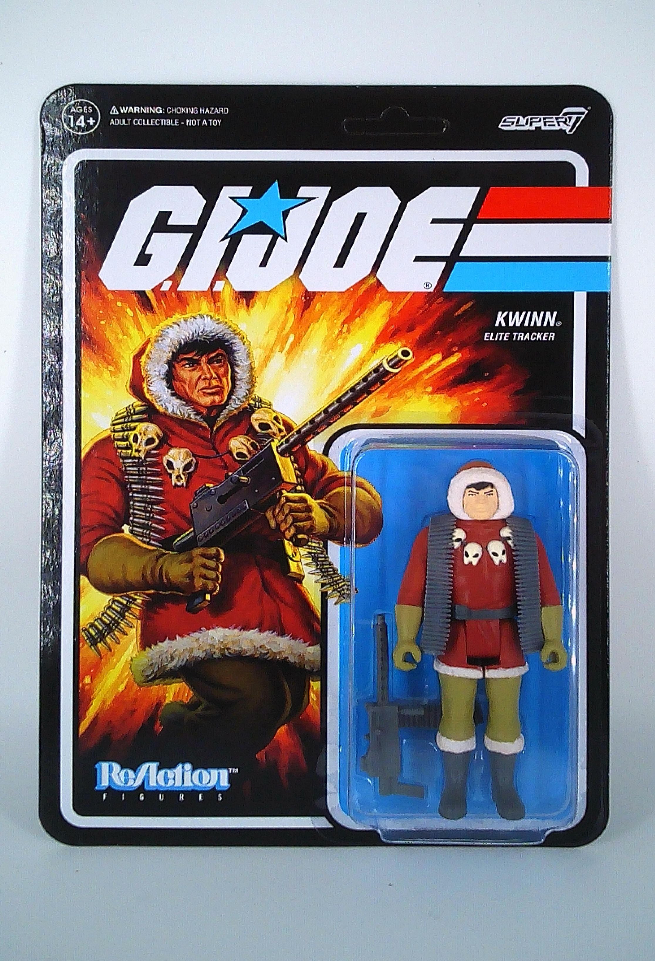 Kwinn 3.75" G.I. Joe ReAction figure Super7
