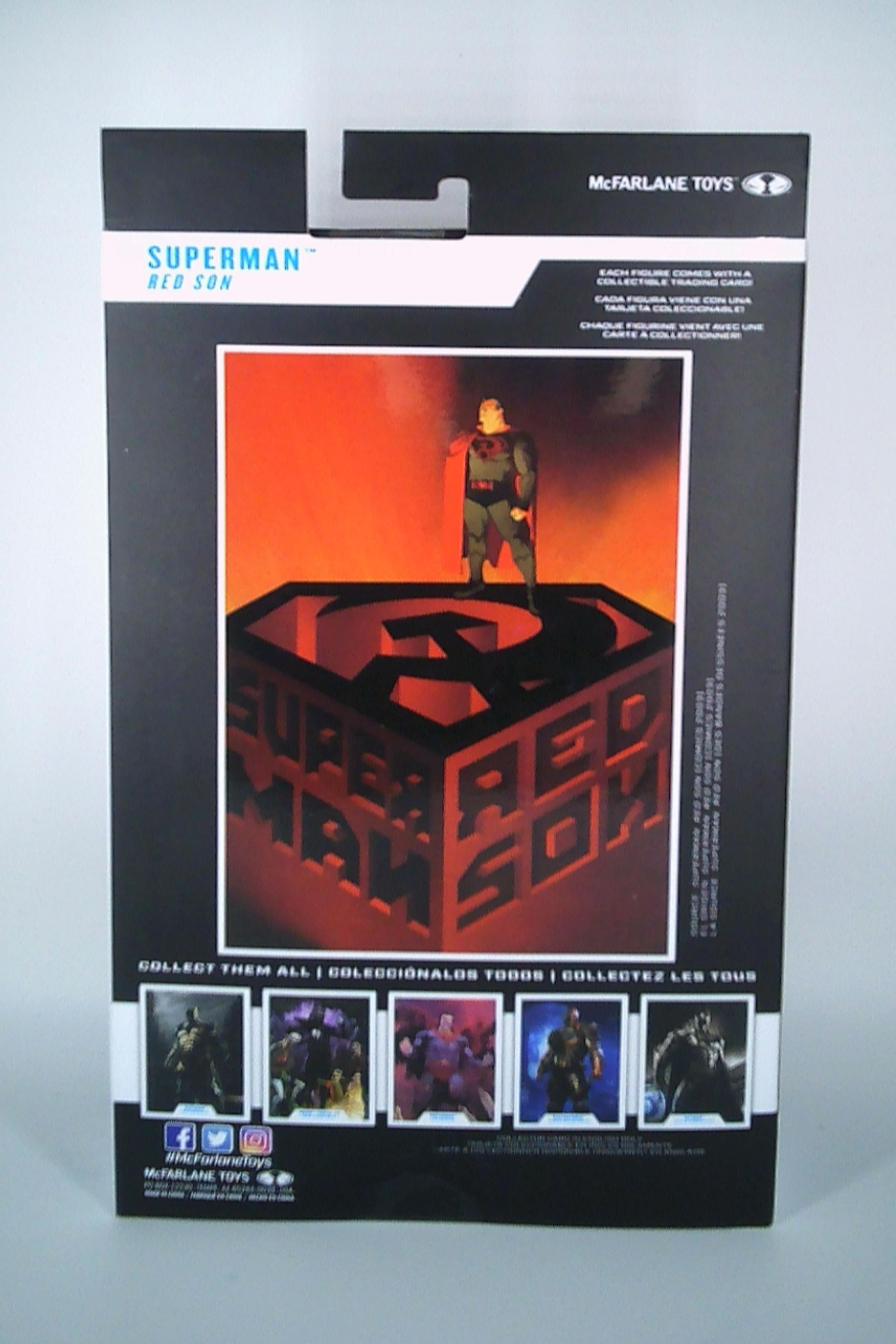 Superman "Red Son" McFarlane DC Multiverse 7" figure
