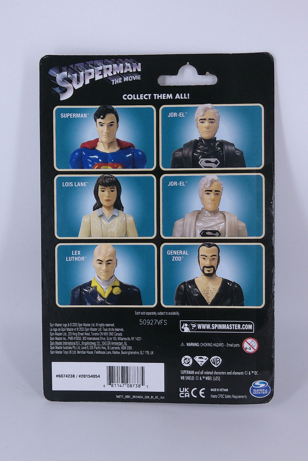Jor-El (Black robes) Superman: The Movie 5" figure 2025