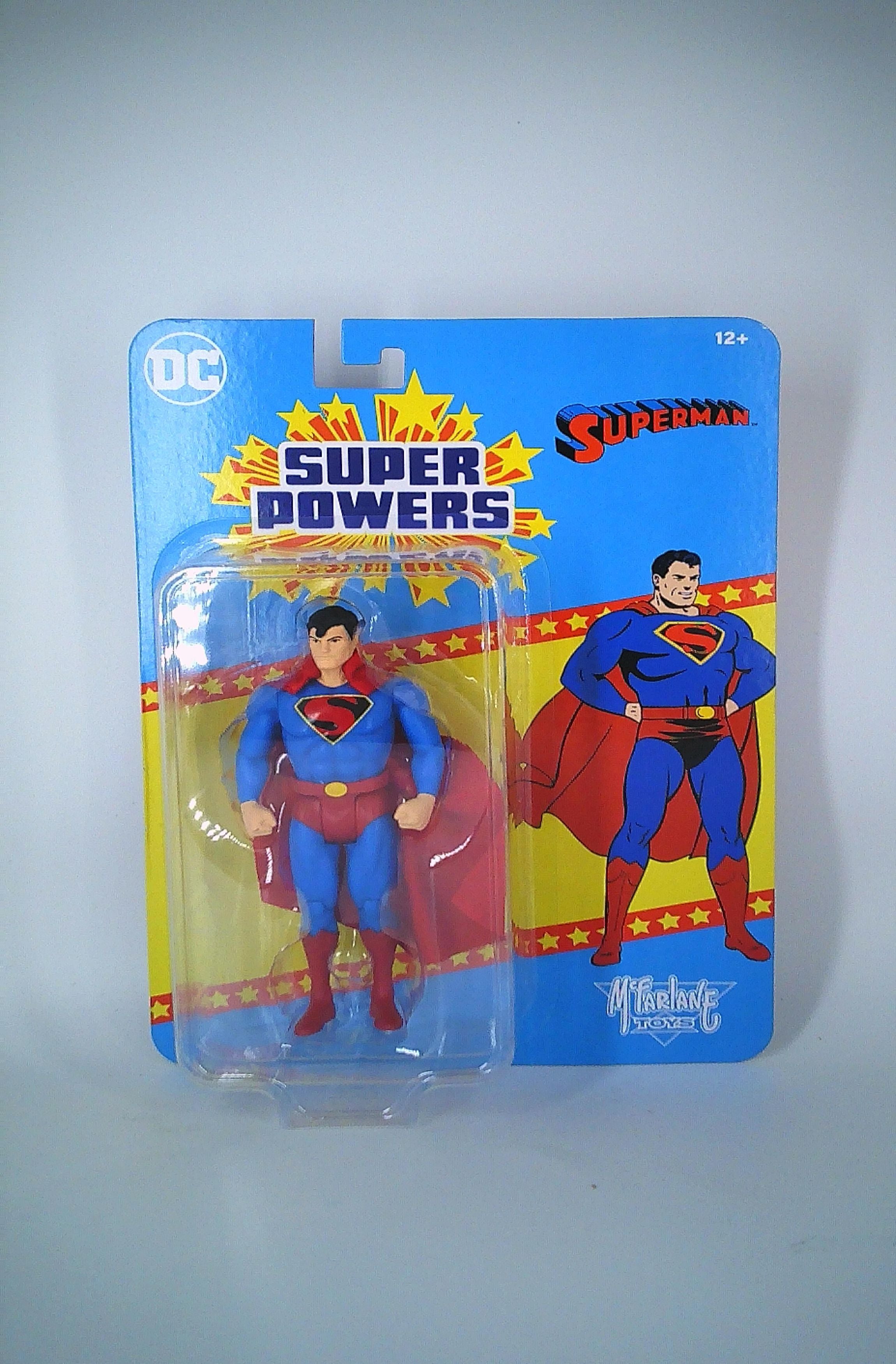 Superman Super Powers 4" Mcfarlane figure (Fleischer)