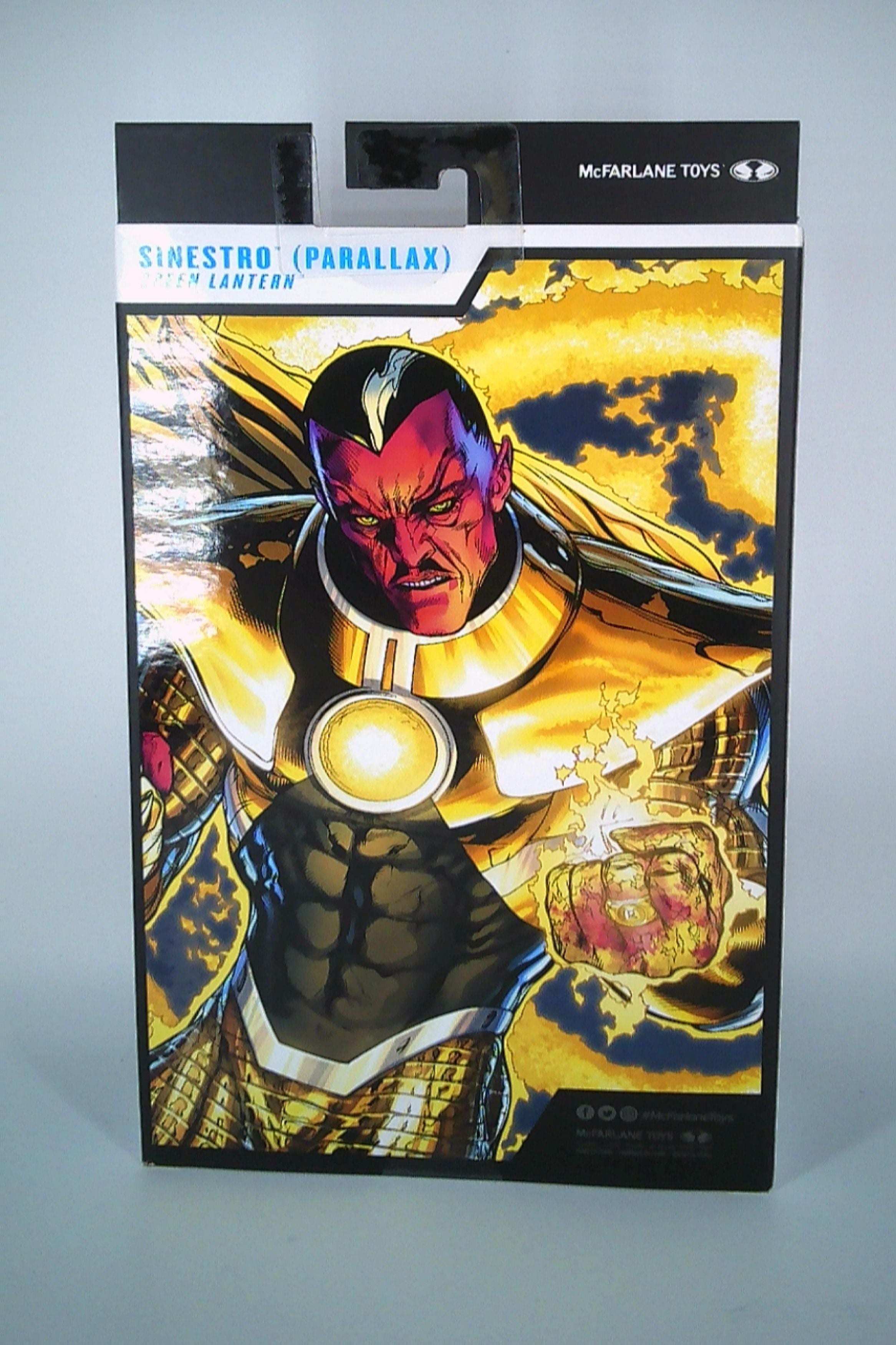 Sinestro " Parallax" Mcfarlane 7" figure 2024 Green Lantern