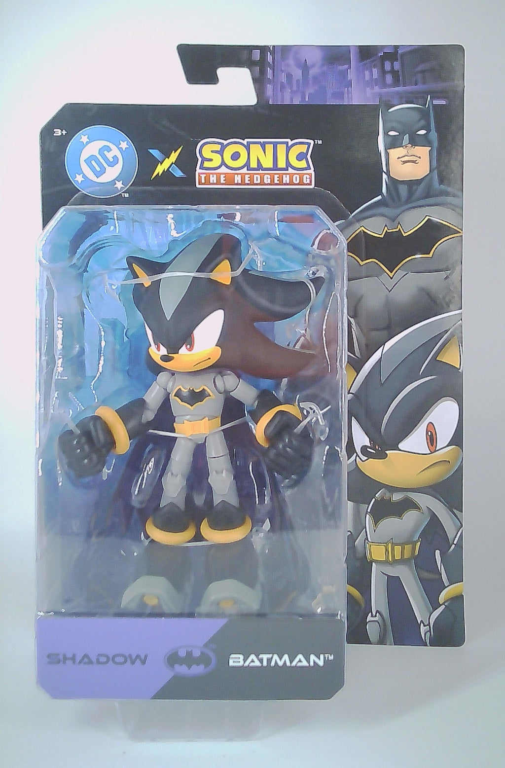 Sonic the Hedgehog "Shadow/Batman" 5" figure Sega Jakks 2025