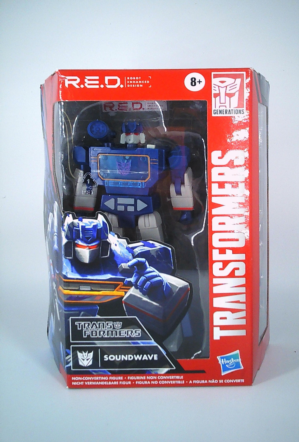 SoundWave "R.E.D." 6" figure Hasbro