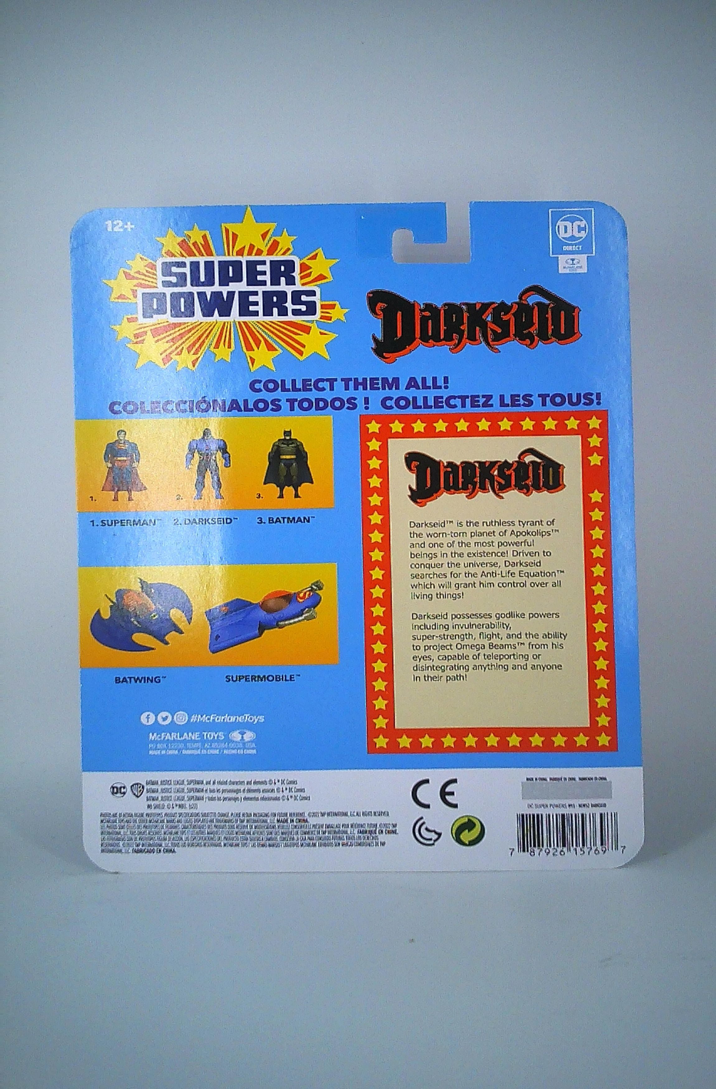 Darkseid Super Powers 4" McFarlane Figure (New 52)
