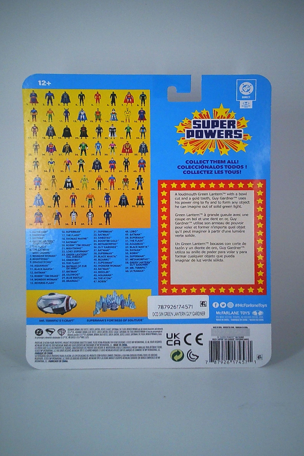 Guy Gardner Super Powers 4" McFarlane figure (Superman 2025)