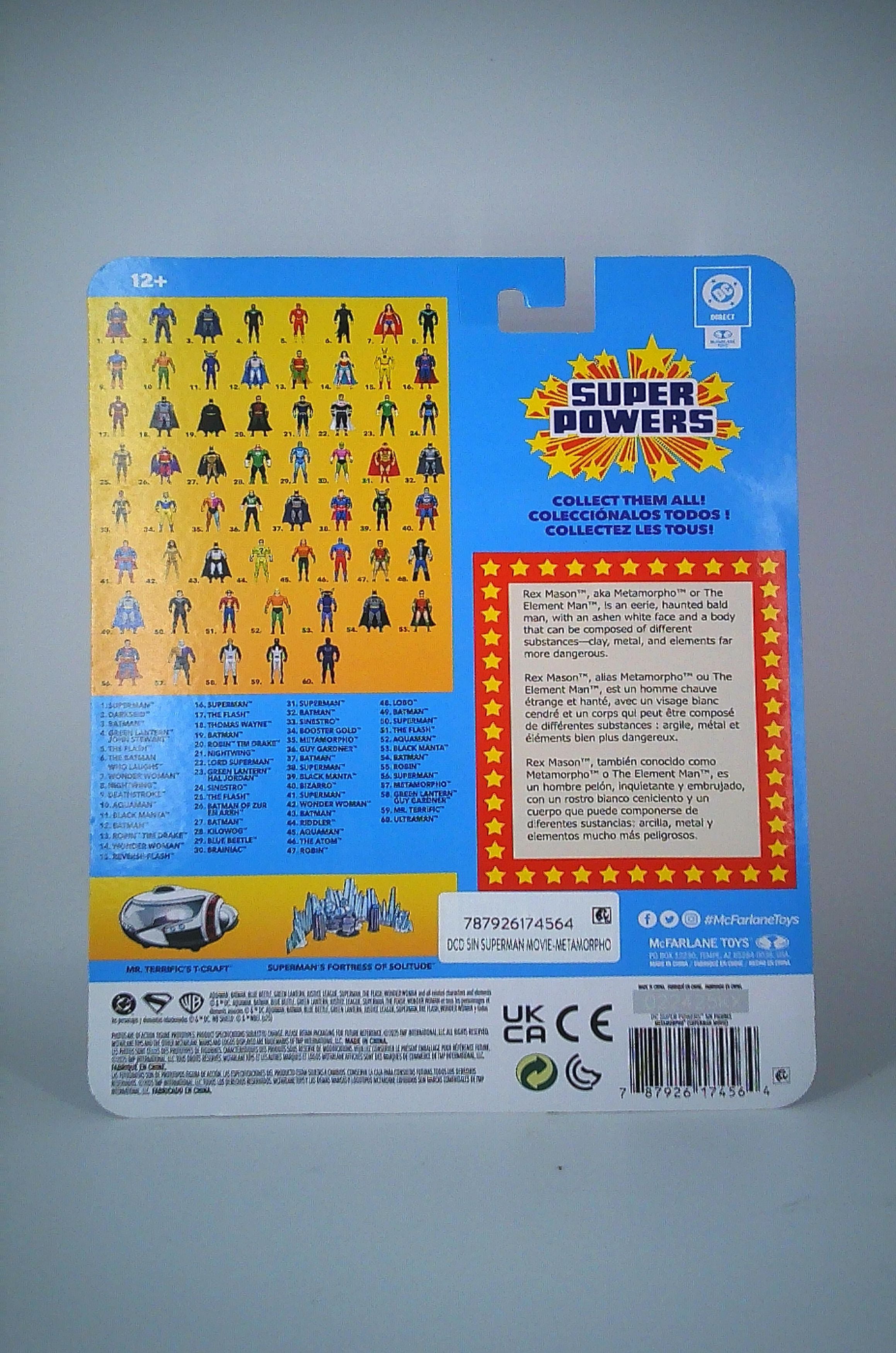 Metamorpho Super Powers 4" McFarlane figure (Superman 2025)