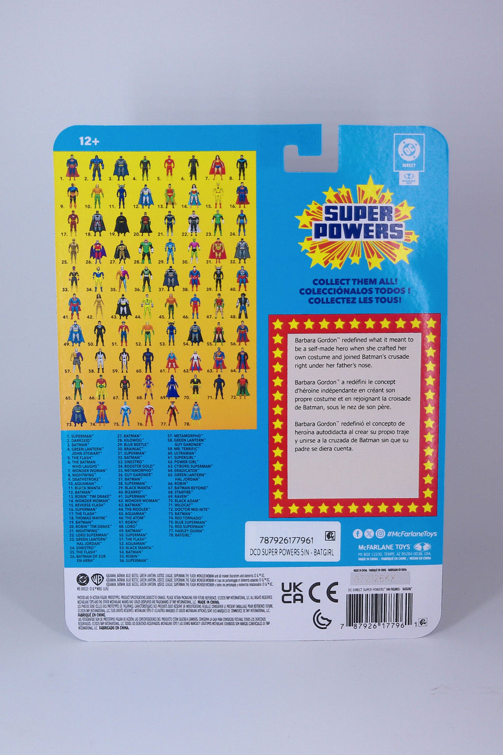Super Powers Batgirl 5" figure wave 15 McFarlane 2026