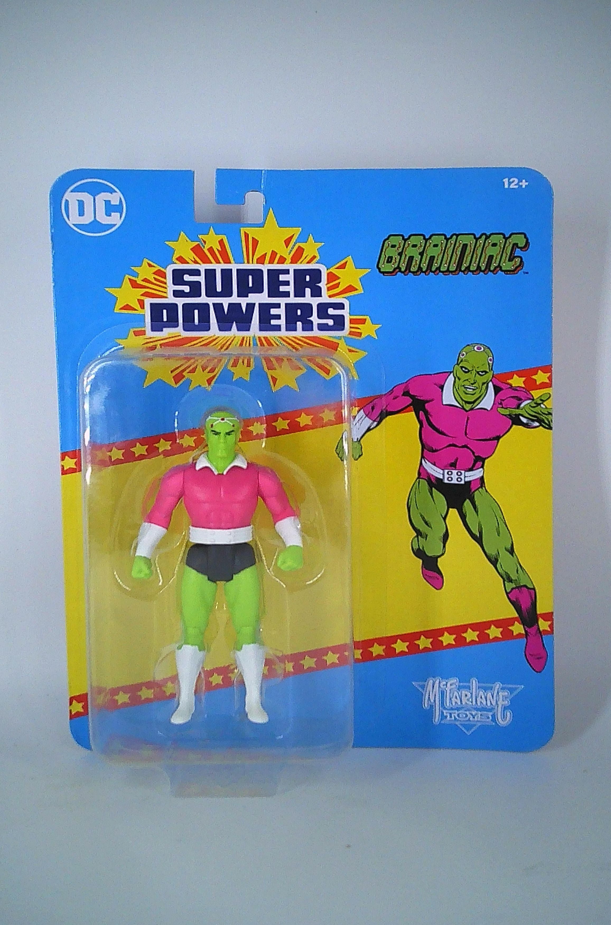 Brainiac Super Powers 4" figure McFarlane (First Appearance)