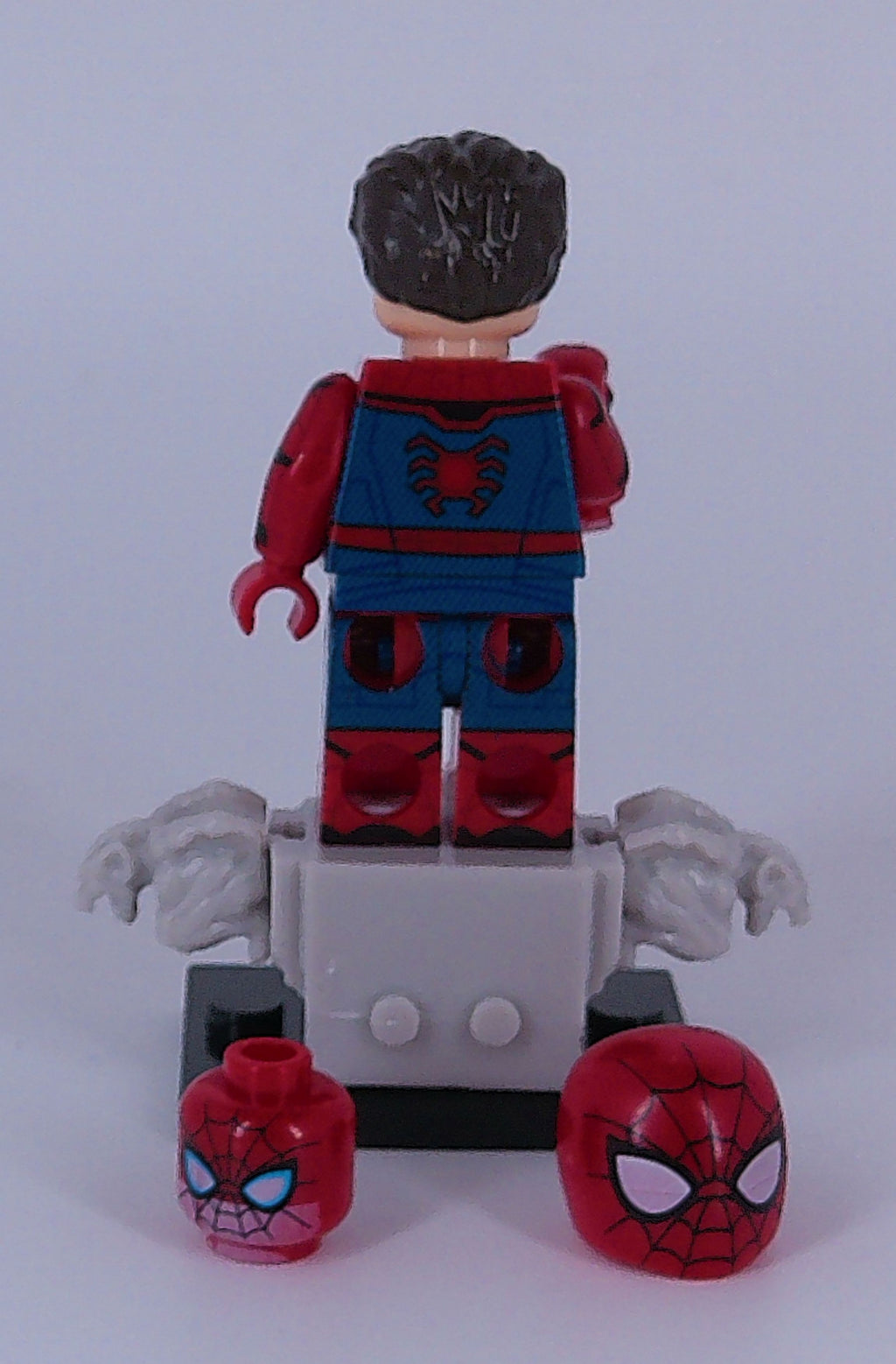 Custom Spider-Man "Classic" 2 inch mini figure (Brick building) Marvel