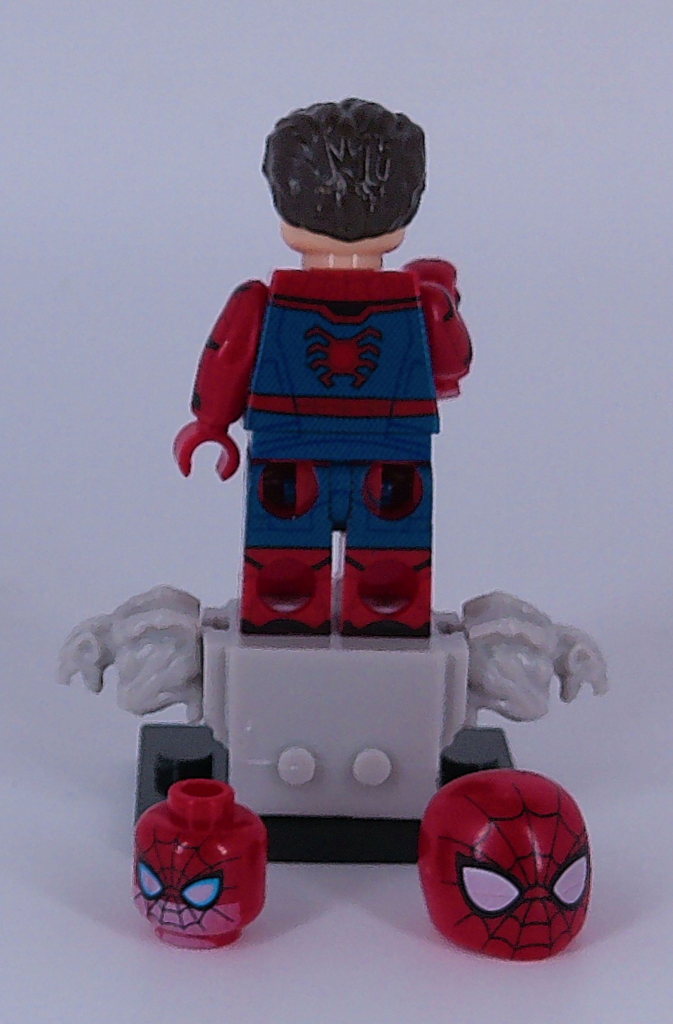 Custom Spider-Man "Classic" 2 inch mini figure (Brick building) Marvel