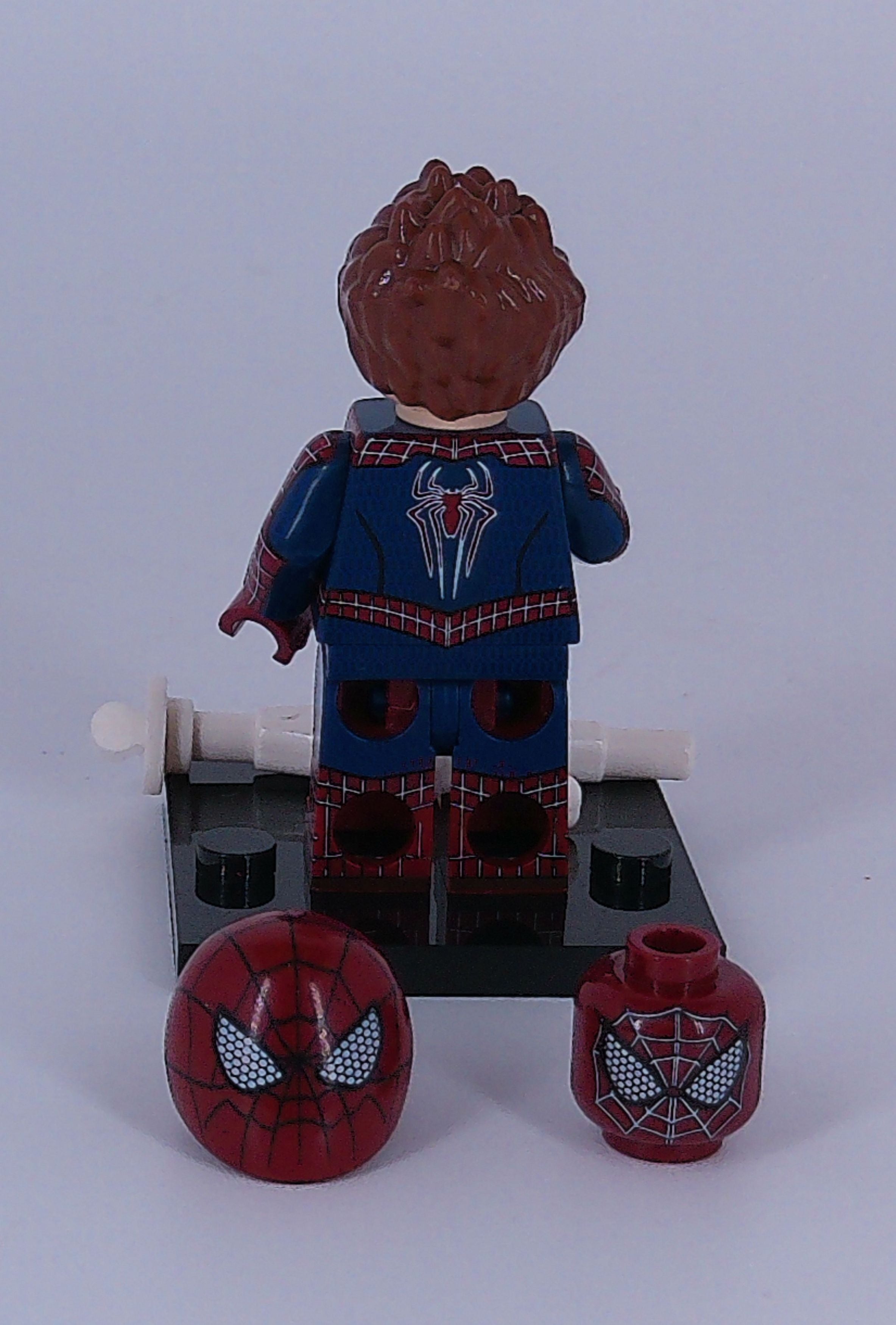 Custom Spider-Man "Movie" 2 inch figure (Brick building) Marvel