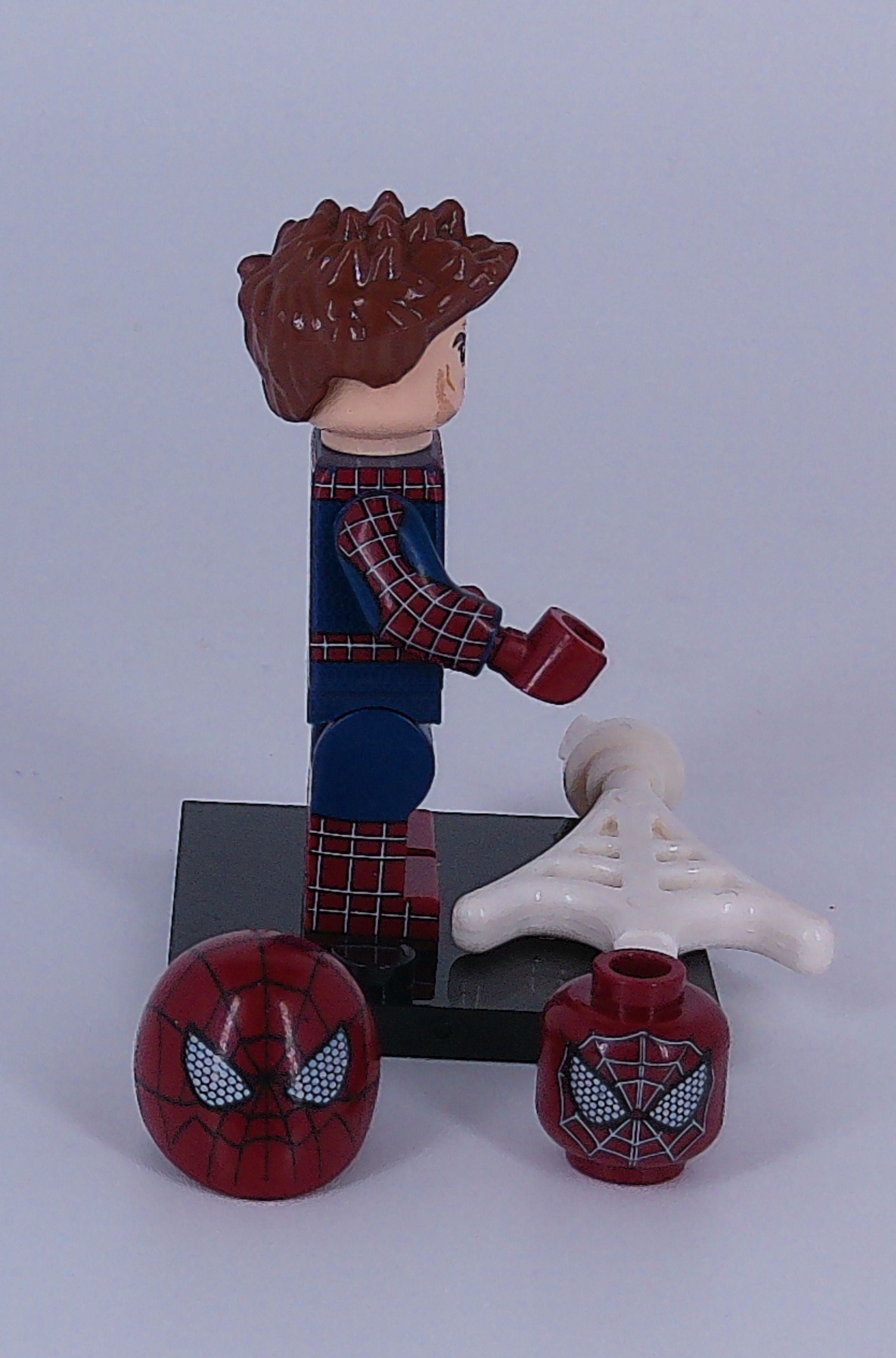 Custom Spider-Man "Movie" 2 inch figure (Brick building) Marvel