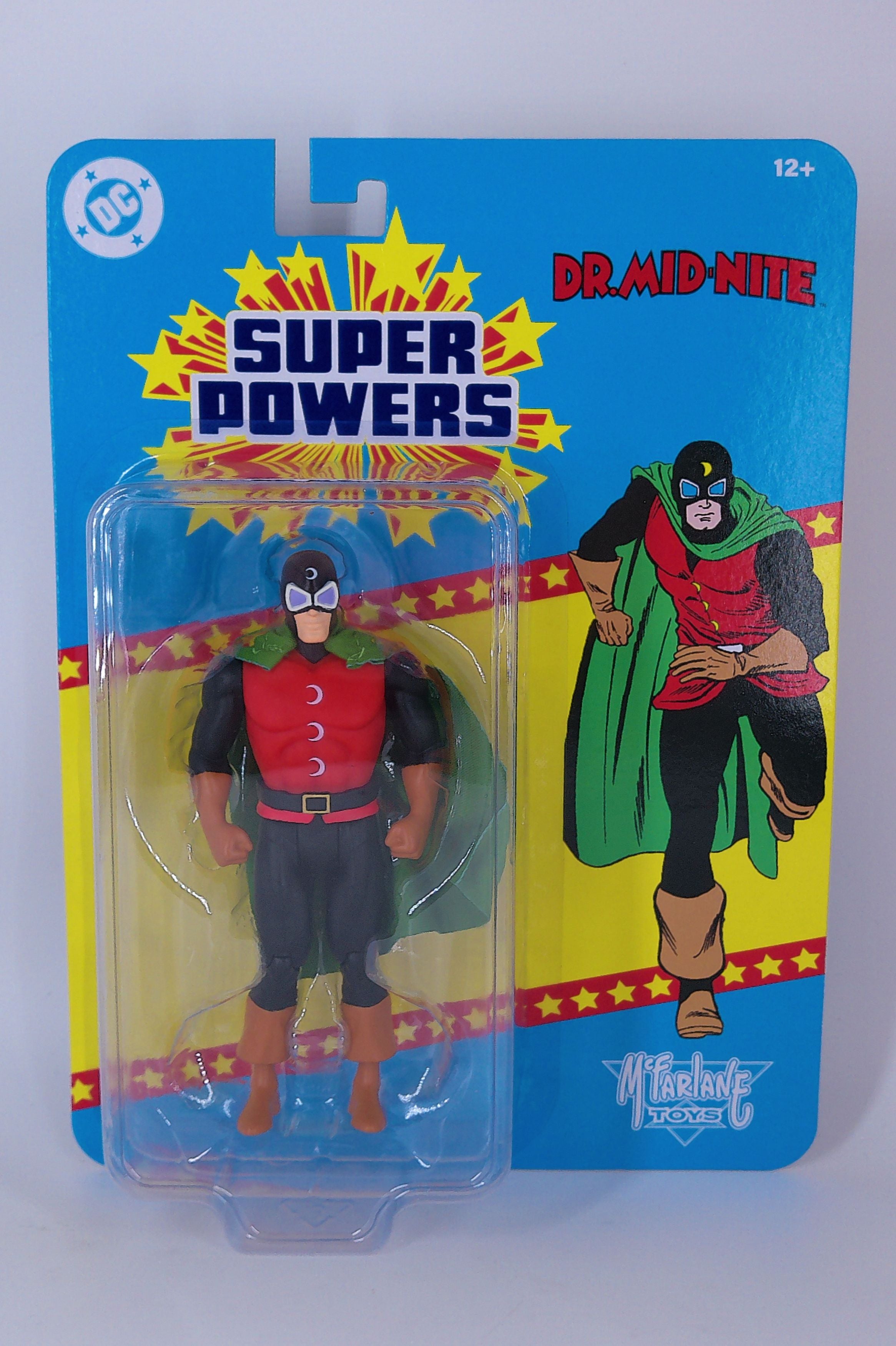 Super Powers Dr Mid-Nite 5" Figure McFarlane toys wave 14