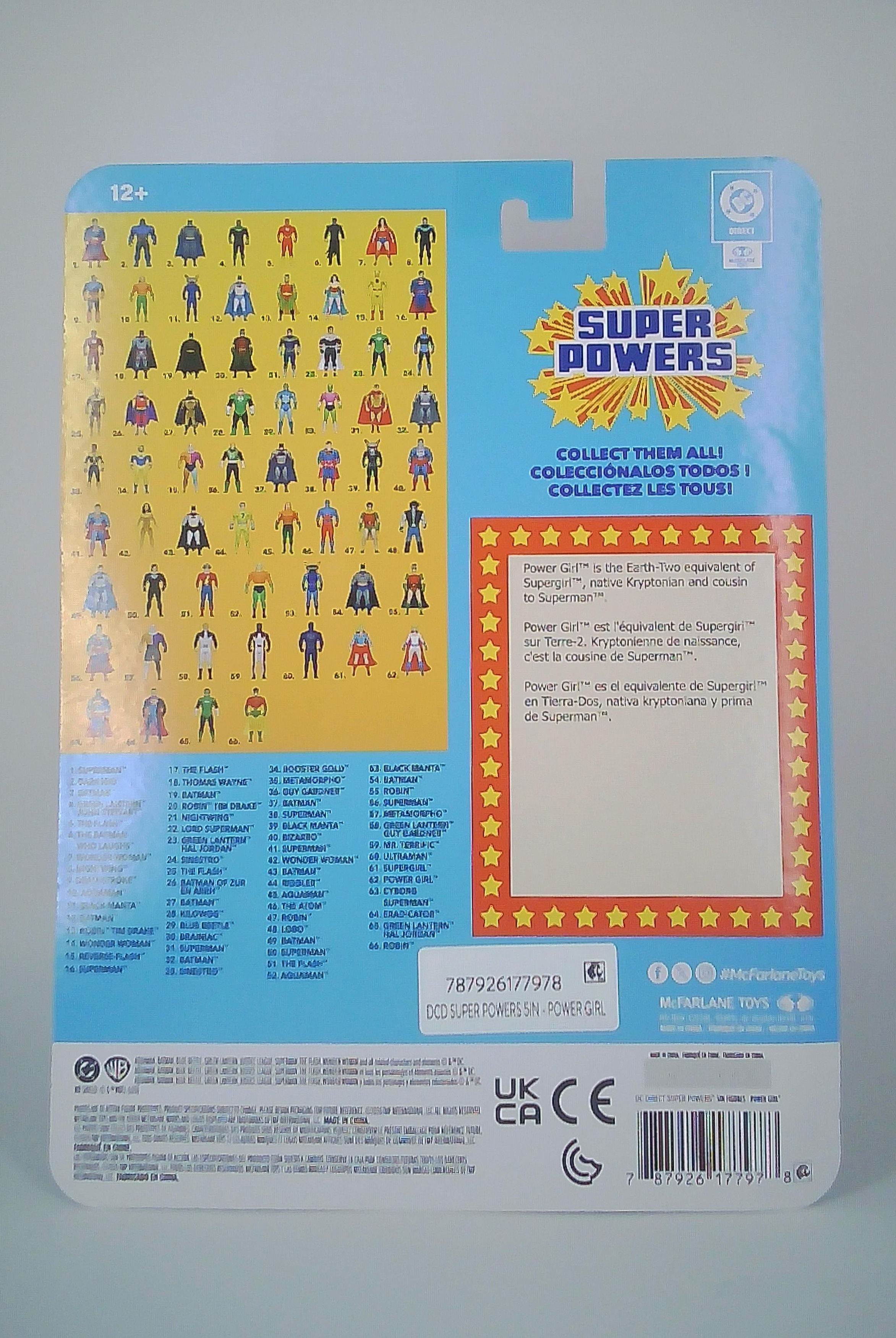 Power Girl "Super Powers" wave 13 5" figure McFarlane 2026