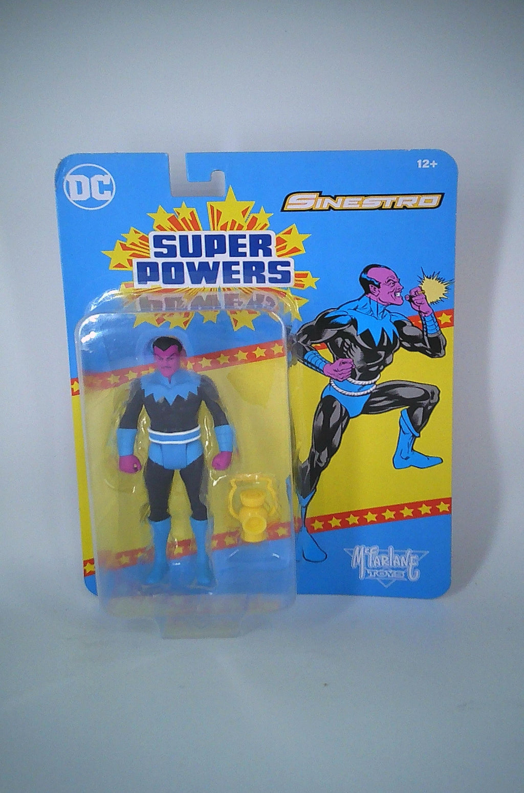 Sinestro Super Powers 4" McFarlane figure (Classic blue)