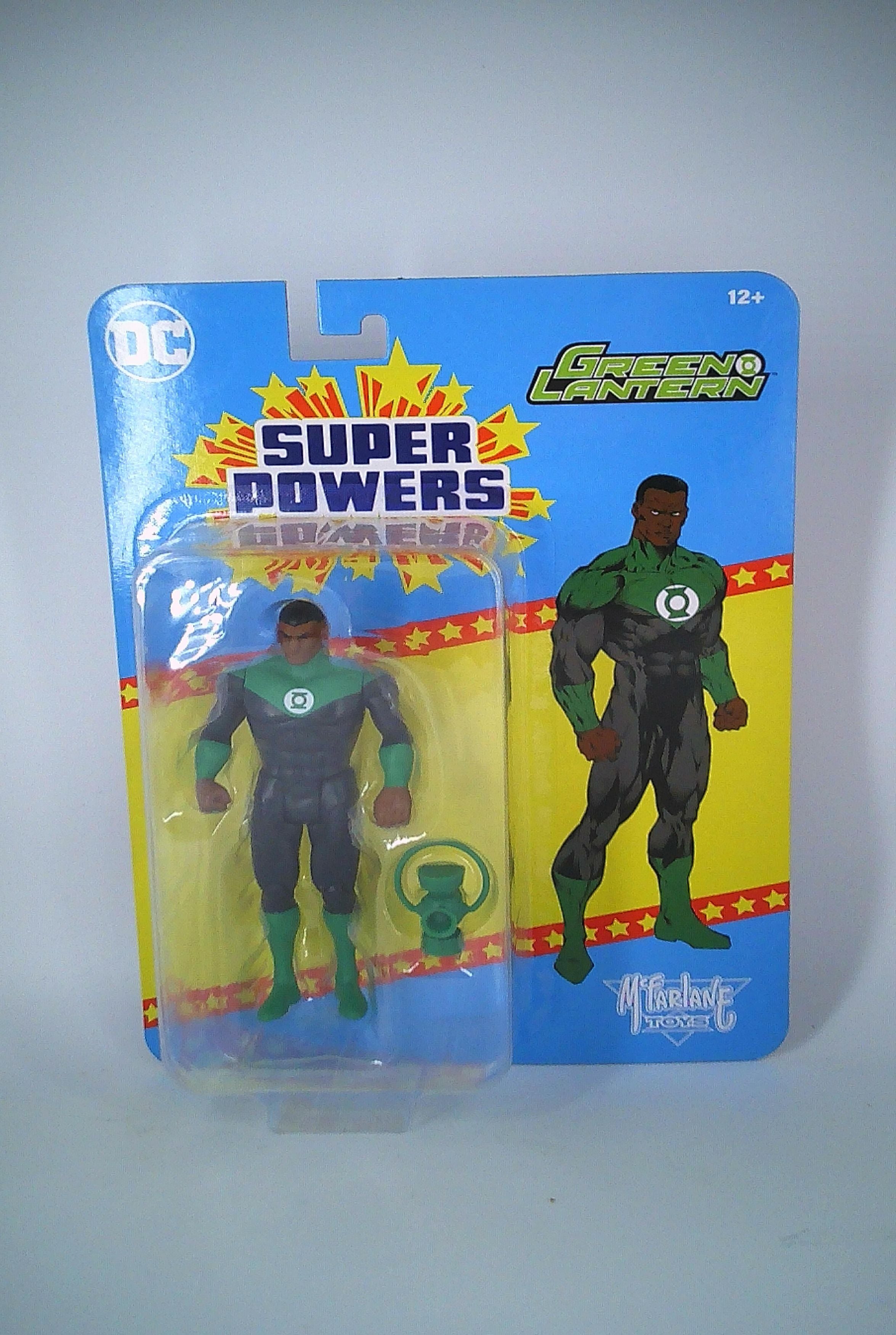John Stewart Super Powers 4" McFarlane figure (Green Lantern)